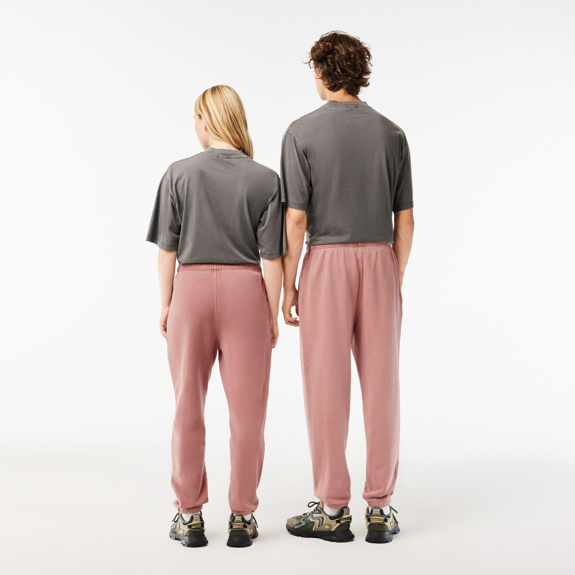 Eco Rose Dawn - Lacoste - Men's Closed Hem Fleece Joggers - 3
