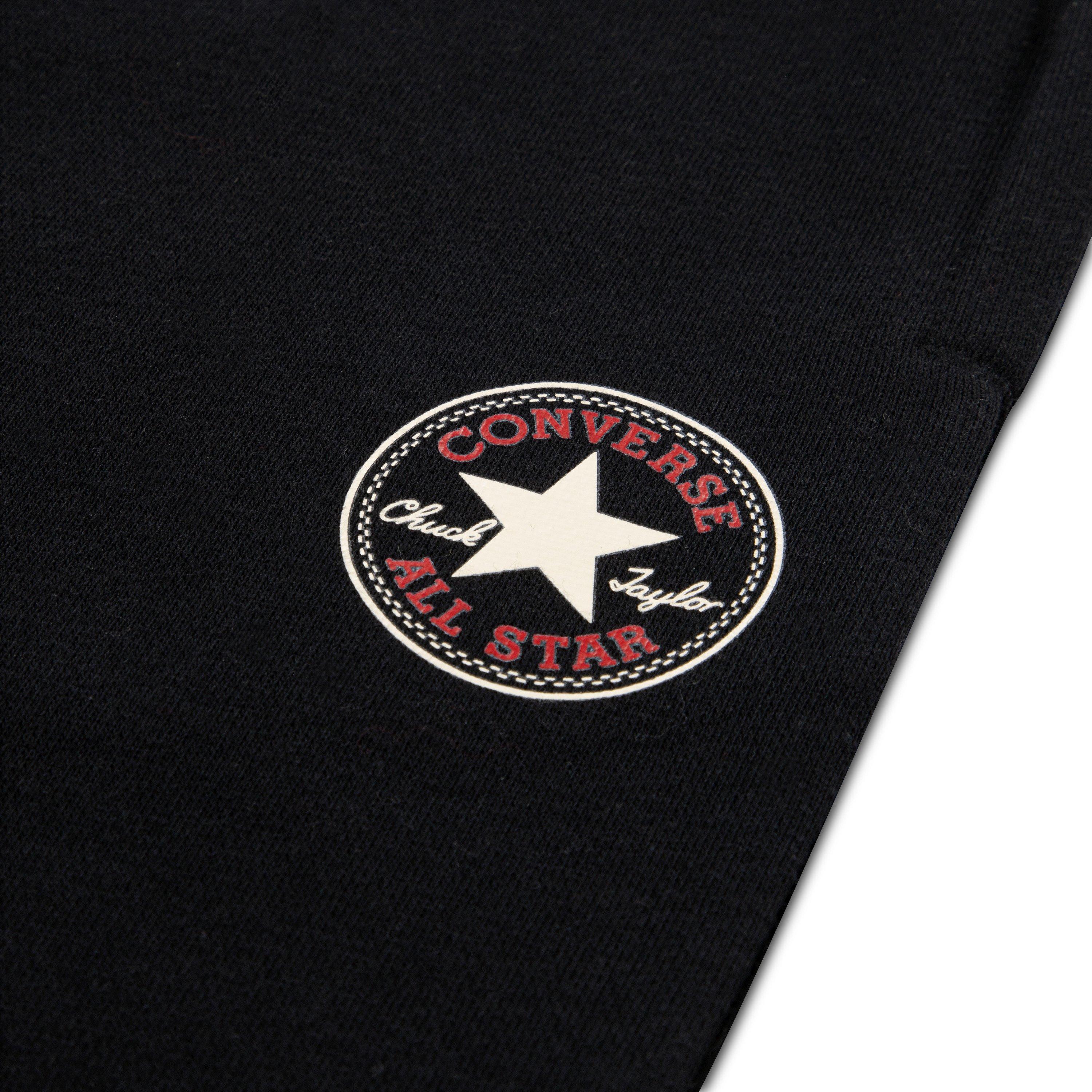 Black - Converse - Kids' Logo Fleece Joggers - 3