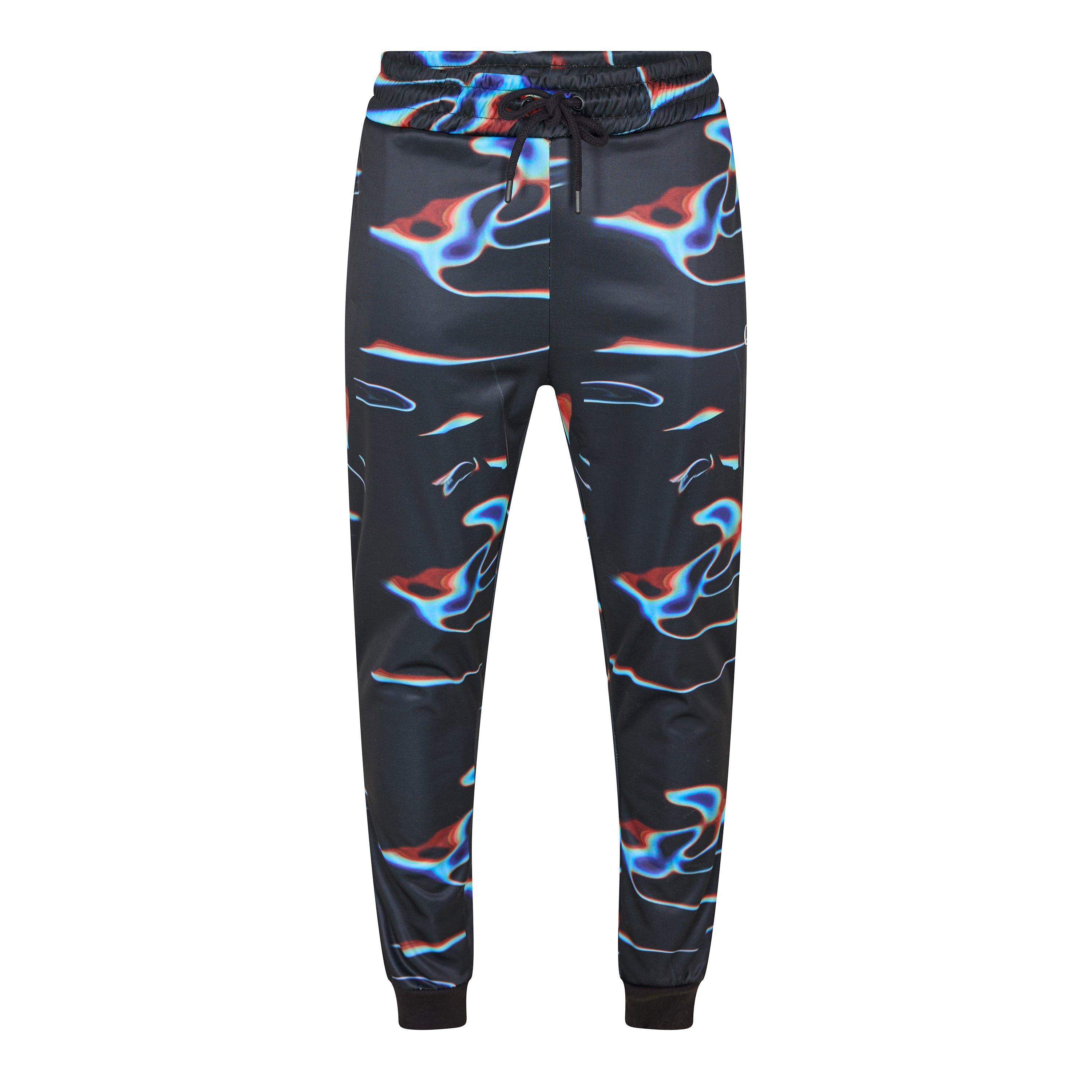Black - Criminal Damage - Men's Warped Closed Hem Fleece Joggers - 1