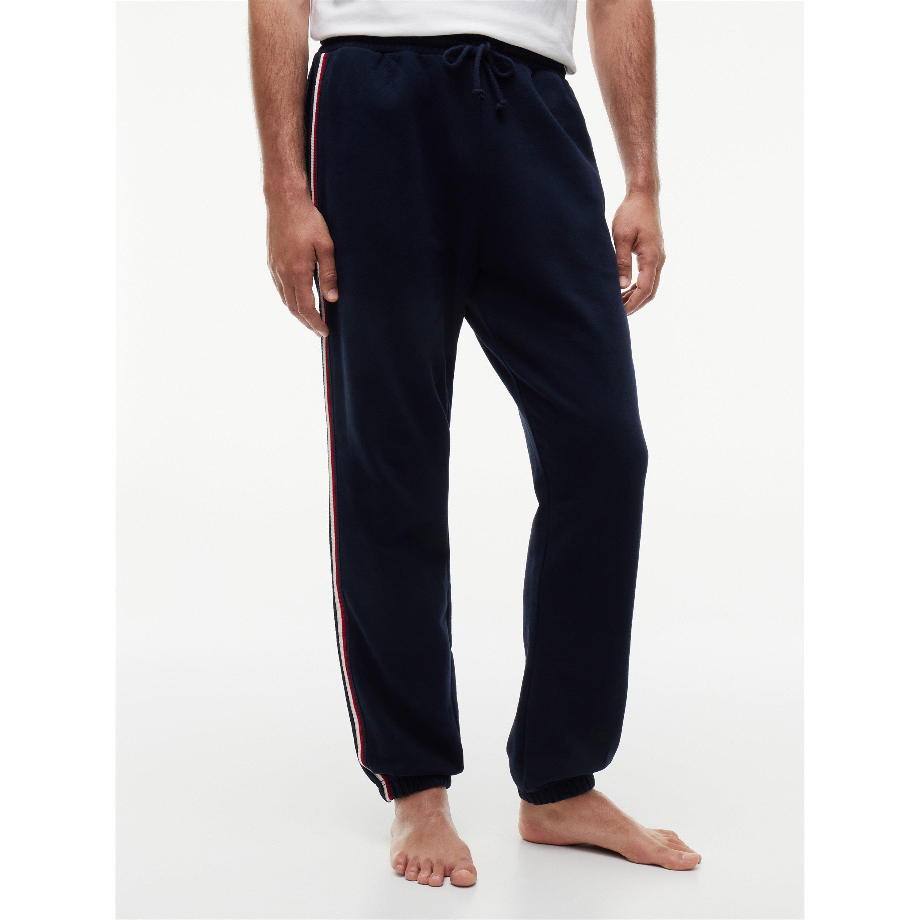 Navy Blue - Tommy Hilfiger - THB Glbl Stripe Jog Sn64 - 2