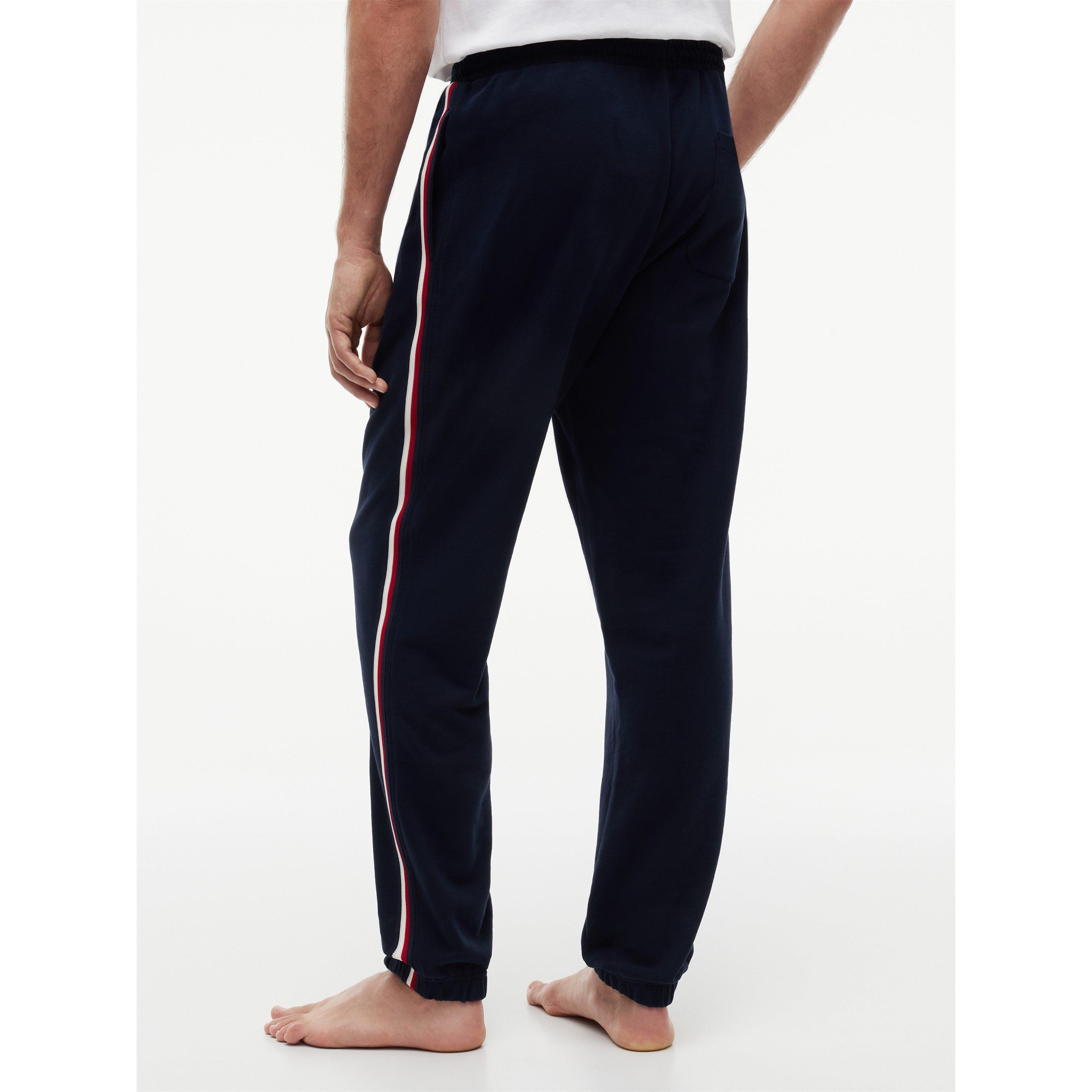 Navy Blue - Tommy Hilfiger - THB Glbl Stripe Jog Sn64 - 5
