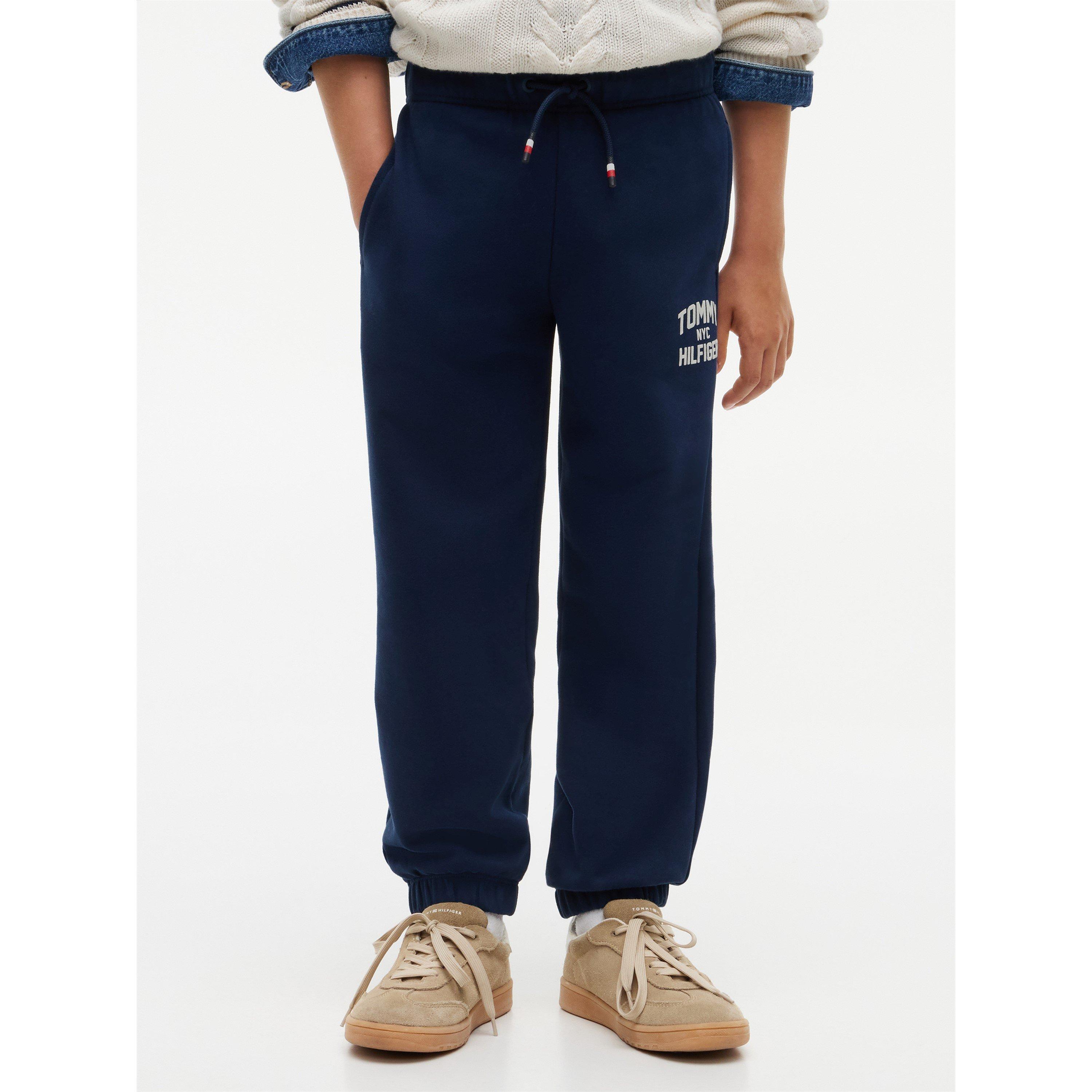 Dark Blue C1G - Tommy Hilfiger - Kids' Varsity Fleece Joggers - 2