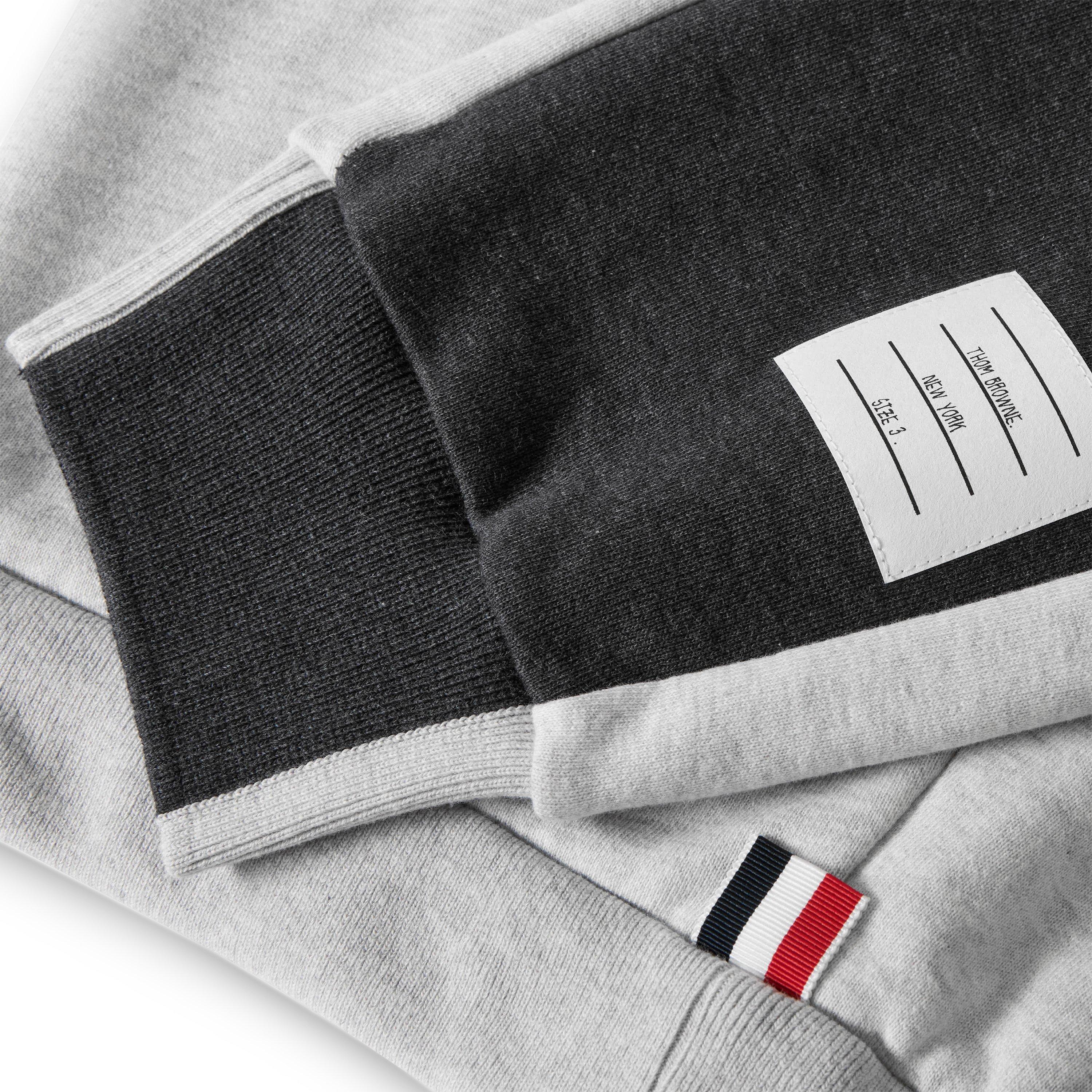Drk Grey/P Grey - Thom Browne - TB ClrBlck 4Bar Swtp Sn63 - 3