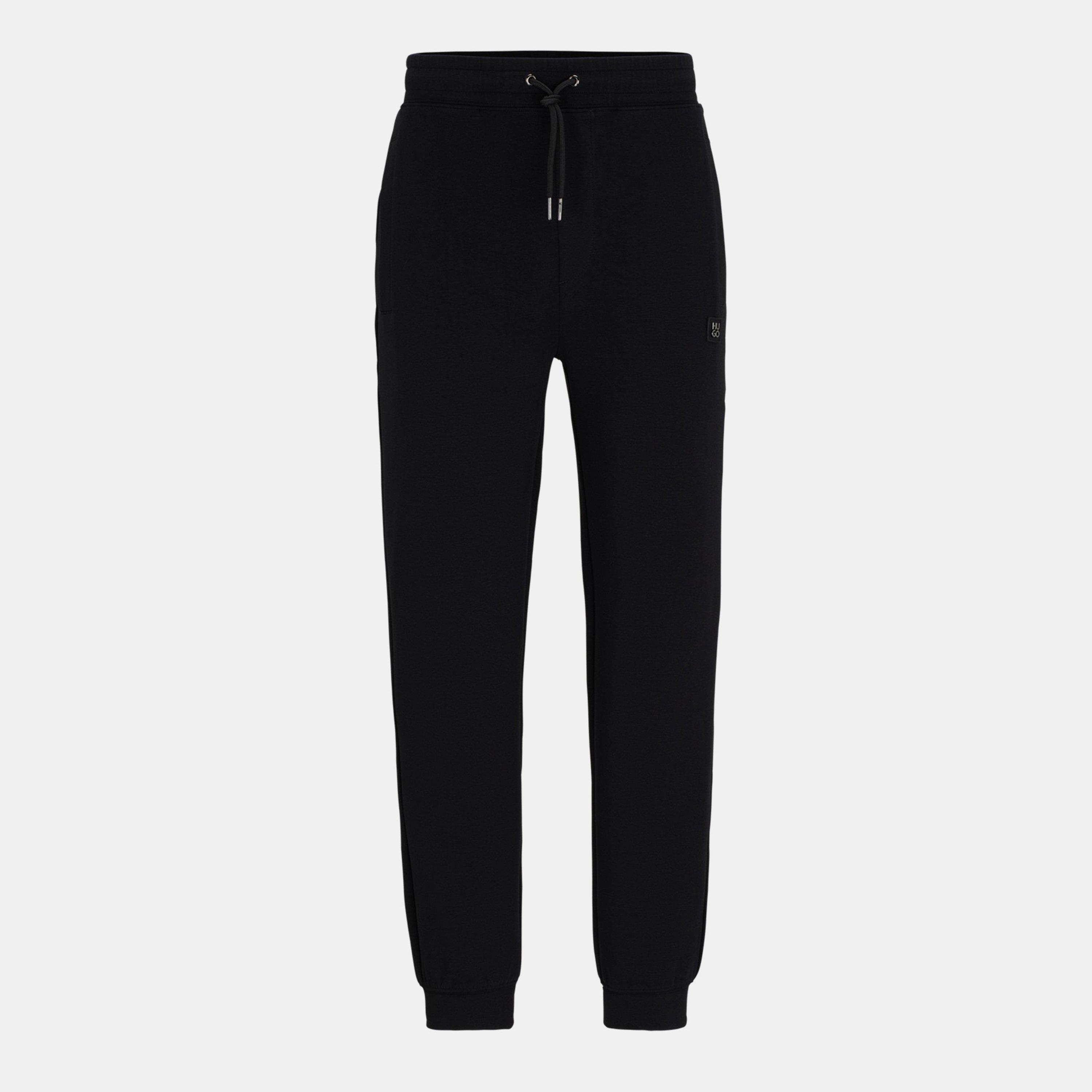 Hugo Men's Dimacs Fleece Closed Cuff Joggers - Black 001 - XS