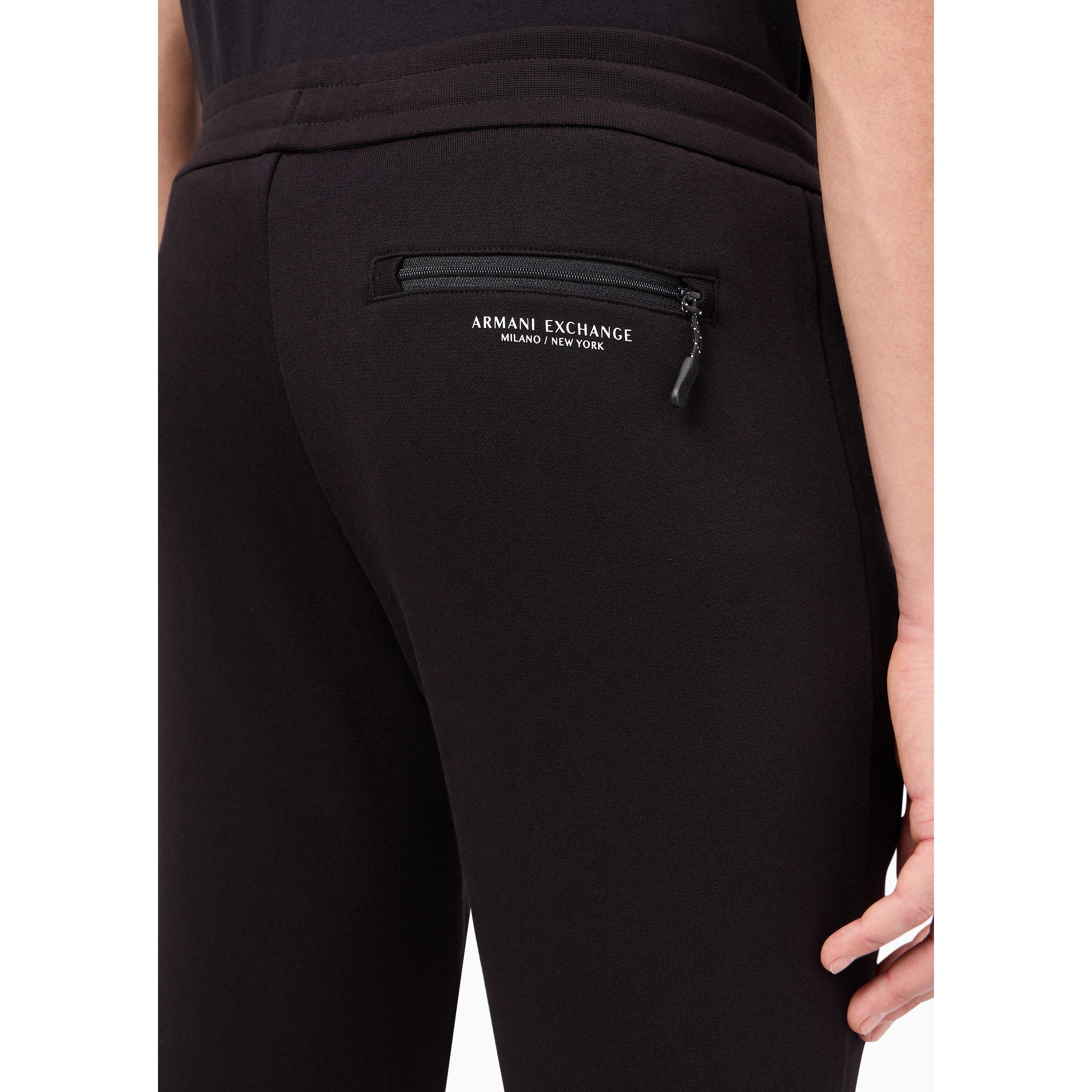 Black 1200 - Armani Exchange - Zip Pocket Jogging Bottoms - 5