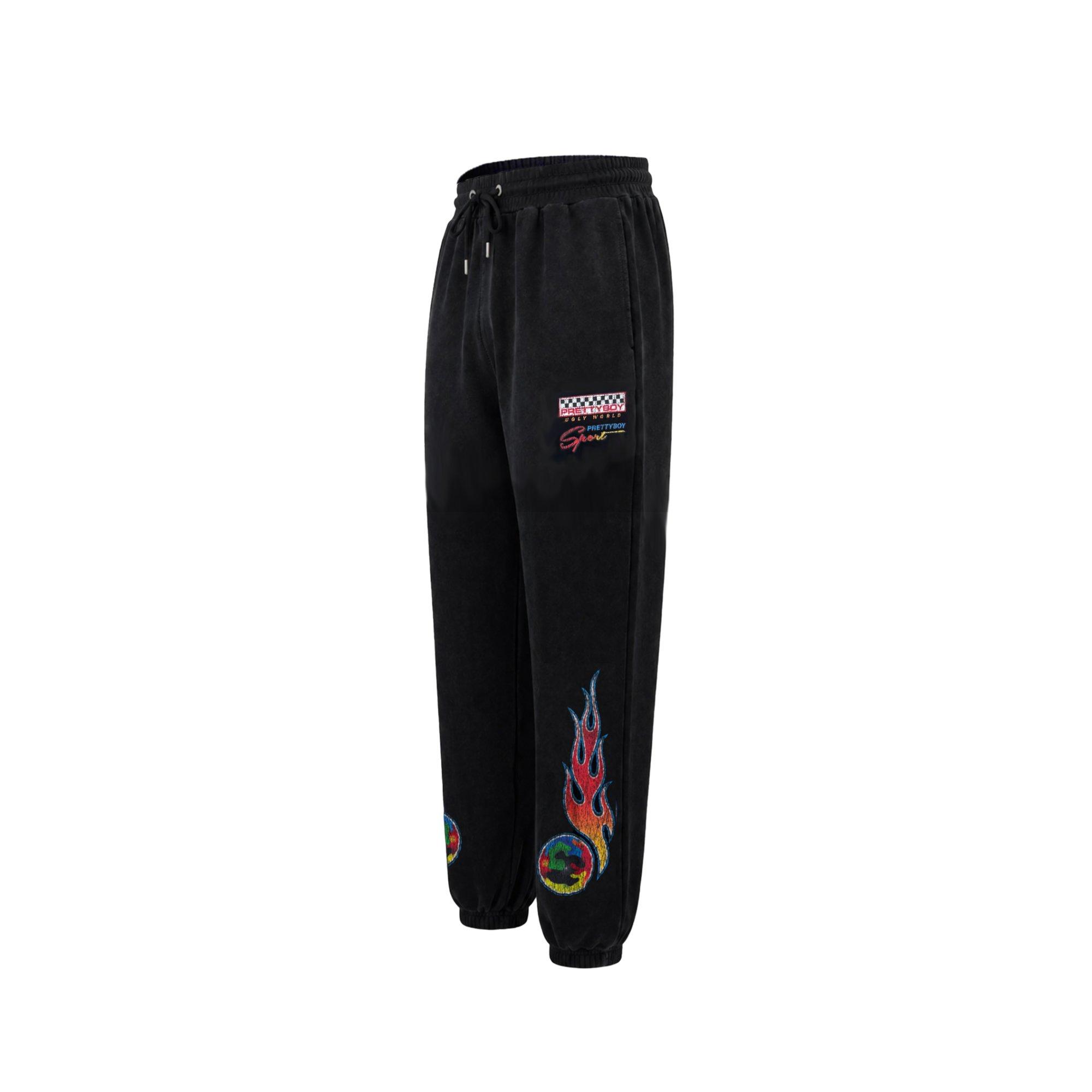 Wash Black - Pretty Boy Ugly World - PBUW Piston Jogging Mens - 2