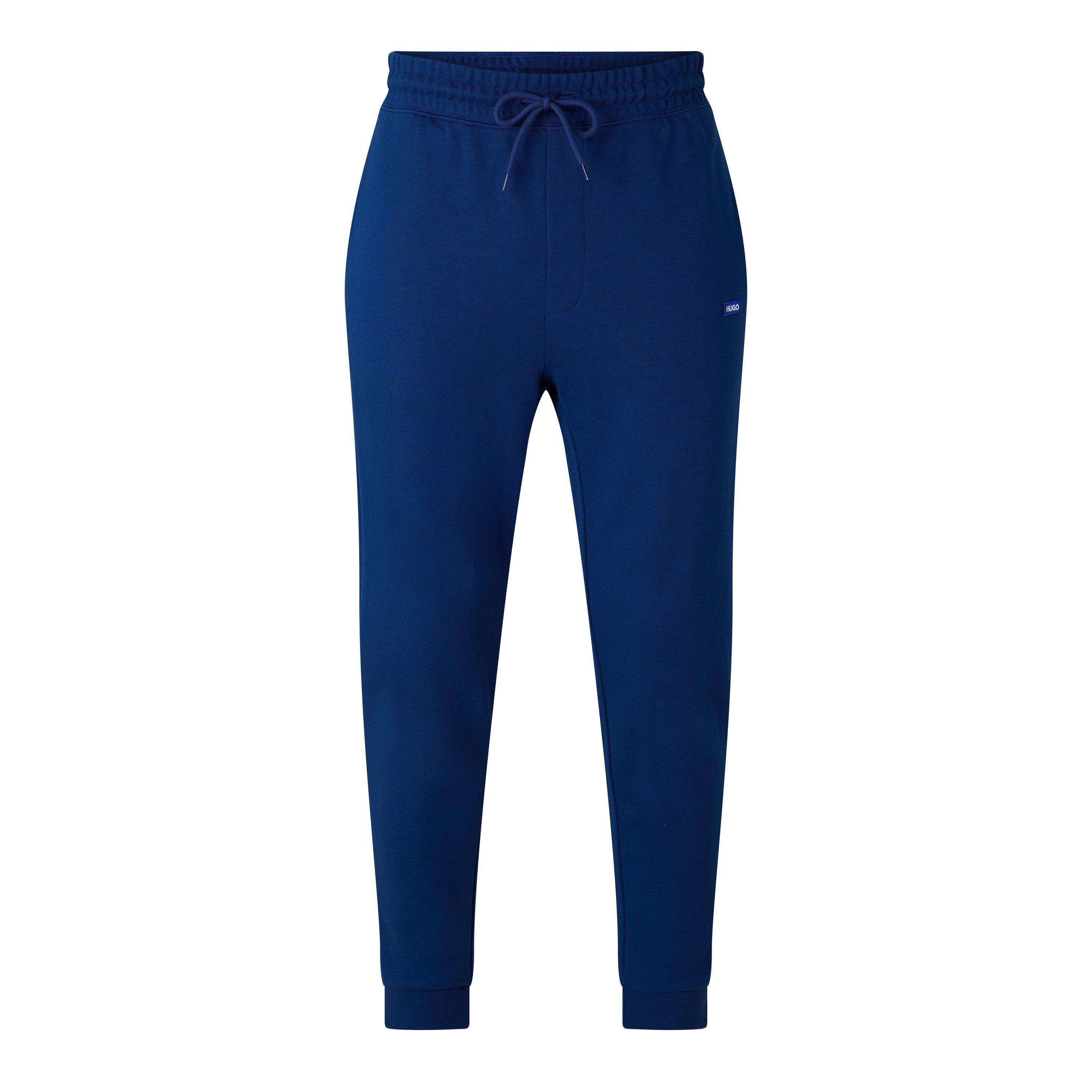 Navy 412 - Hugo - Mens HUGO Jogging Bottoms with Logo Detail (Napin) - 1