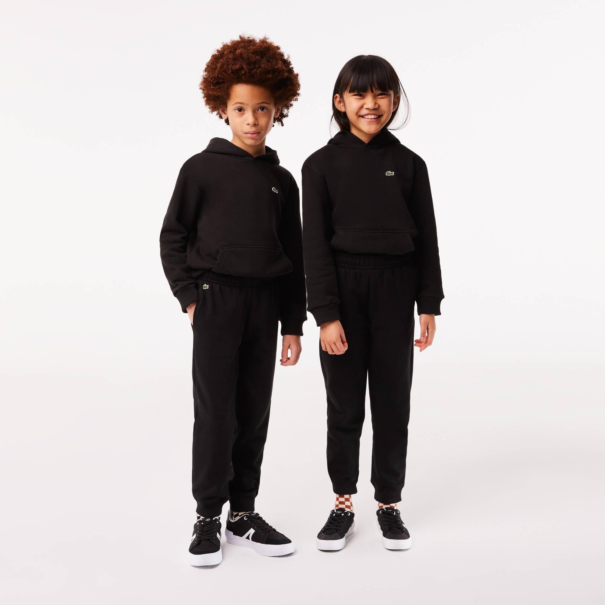 Black - Lacoste - Boys' Classic Jogging Bottoms - 2