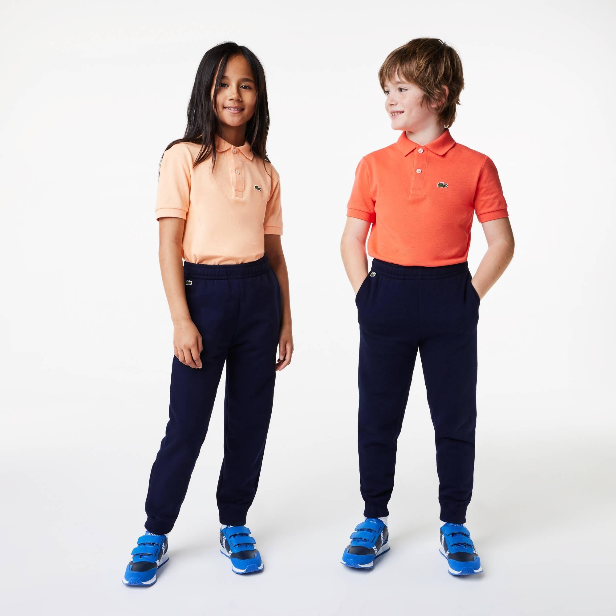 Navy 09 - Lacoste - Boys' Classic Jogging Bottoms - 3