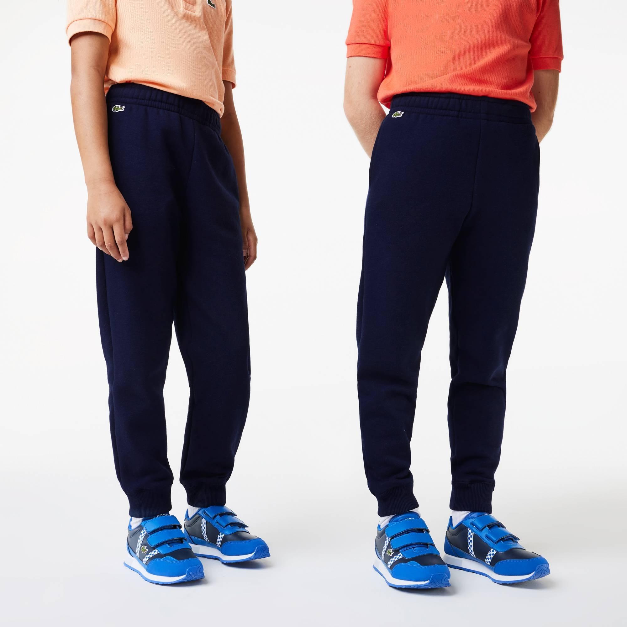Lacoste Classic Jogging Bottoms Junior Bas de jogging en molleton a ourlet ferme Sports Direct