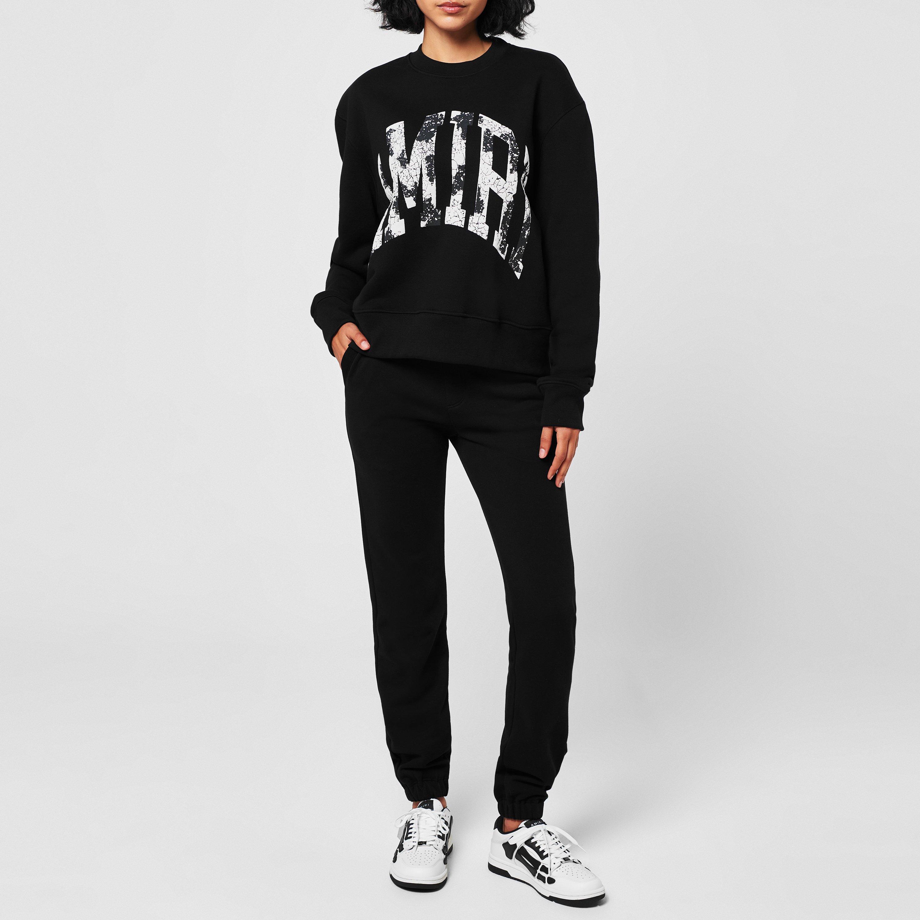 Black 001 - Amiri - Unisex Kids' Logo Closed Hem Fleece Joggers - 2