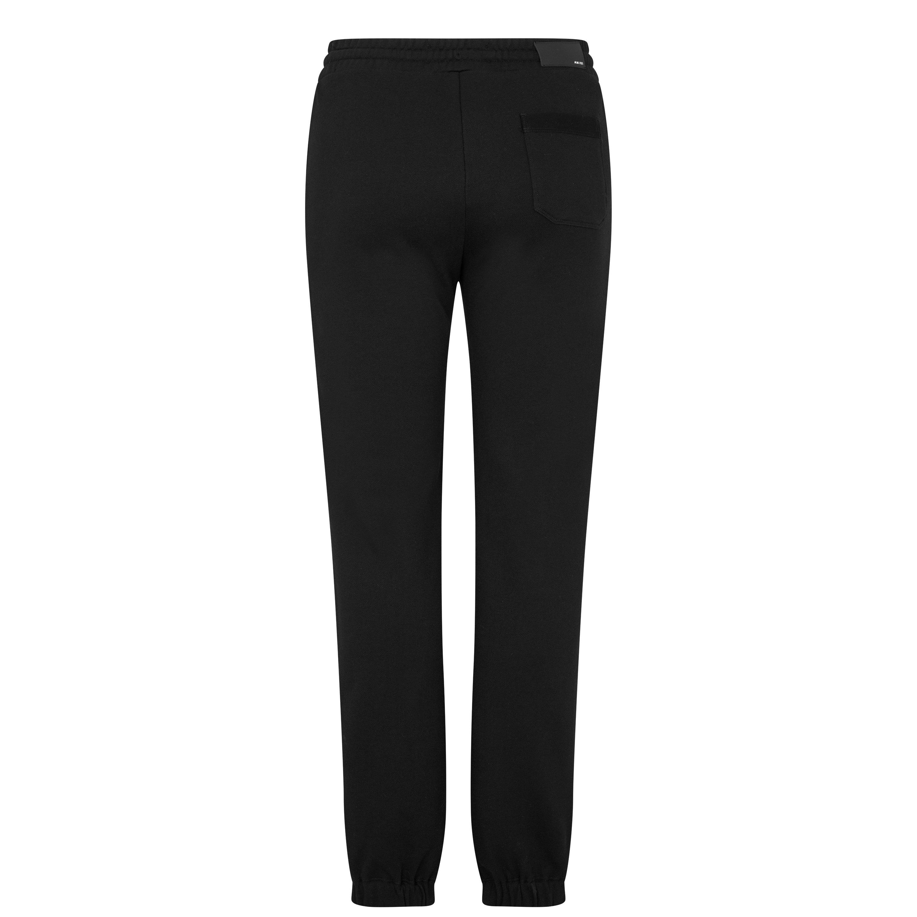 Black 001 - Amiri - Unisex Kids' Logo Closed Hem Fleece Joggers - 5