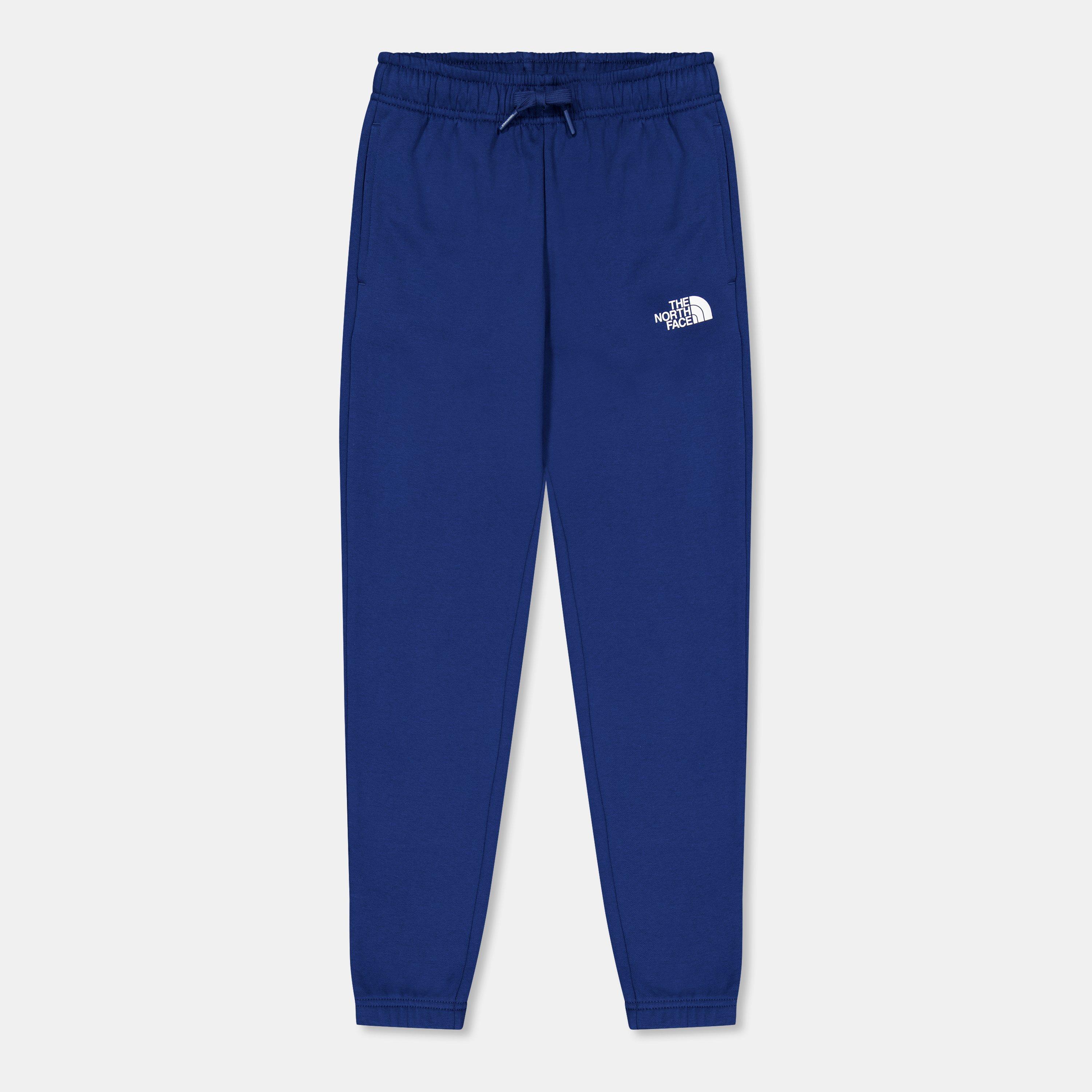 The North Face  Navy Tapered Closed Hem Fleece Jogging Bottoms Junior - L