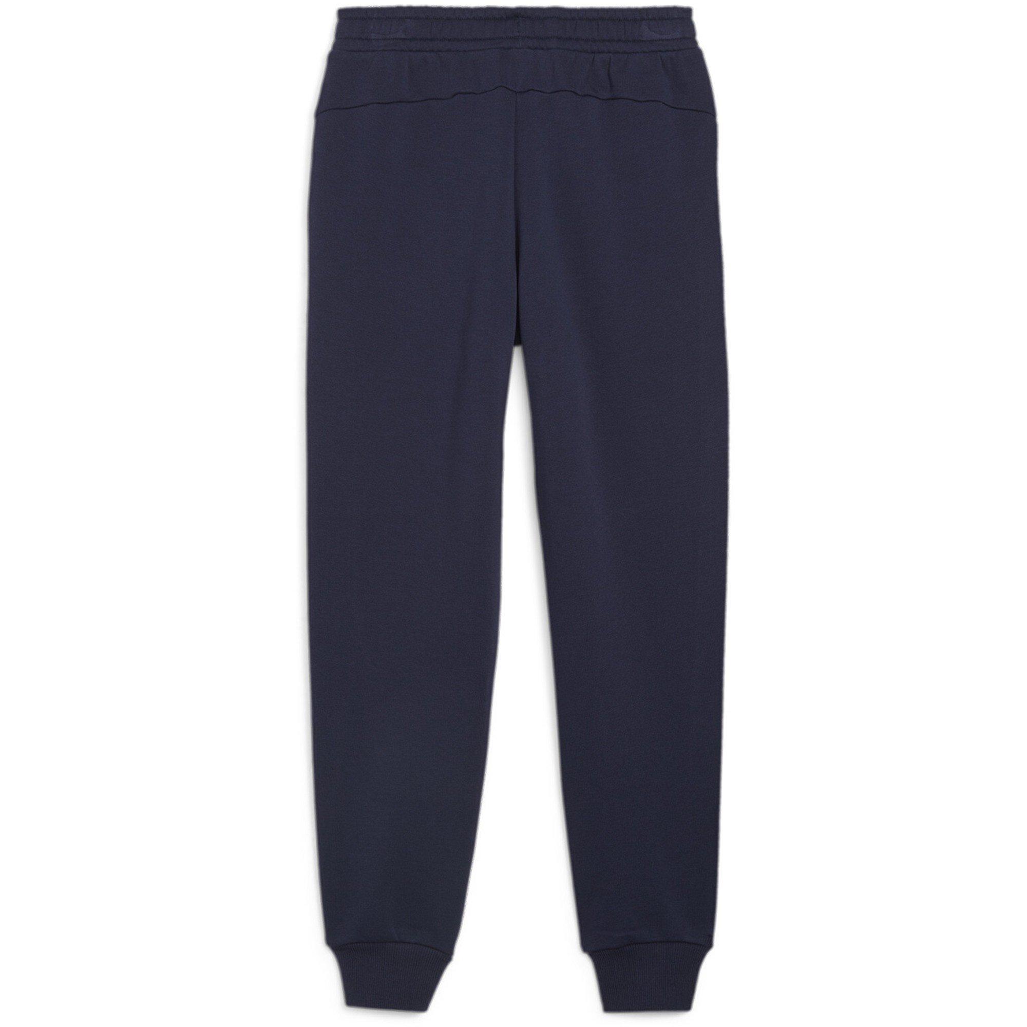 Navy - Puma - Unisex Kids' Closed Hem Fleece Joggers - 2