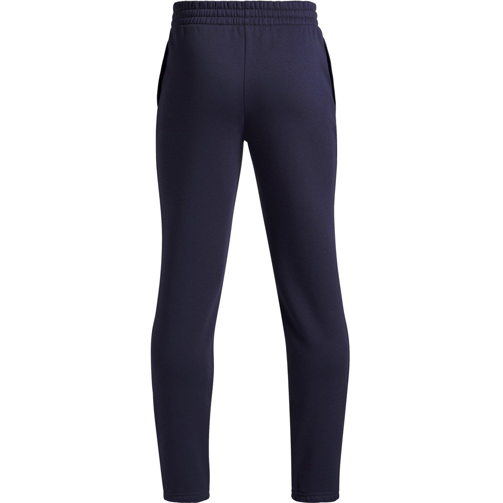 Washed Navy - Under Armour - Kids' Rival Closed Hem Fleece Jogger - 2