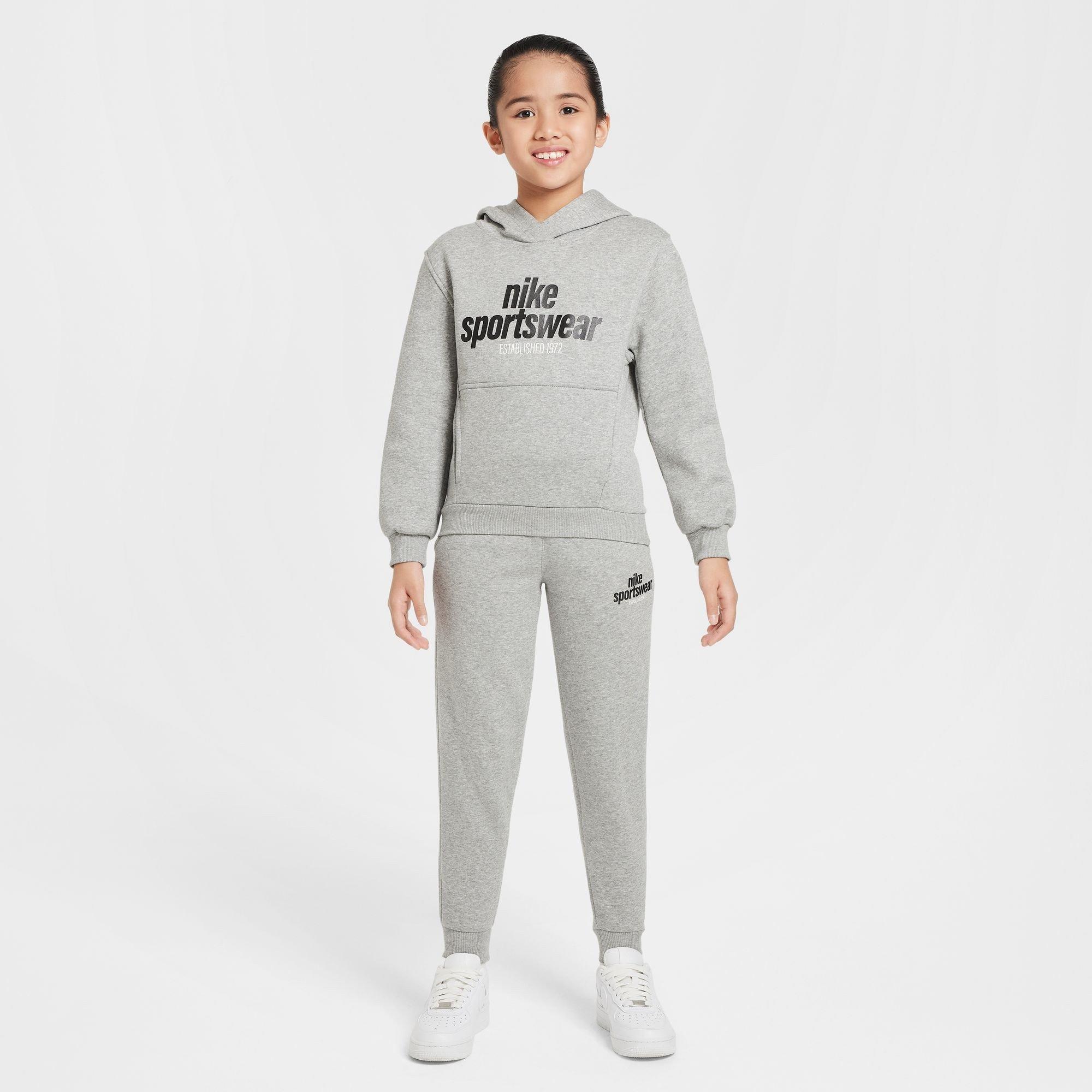 Dk Grey Heather - Nike - Nike K NSW Clb FLC P Jn99 - 7