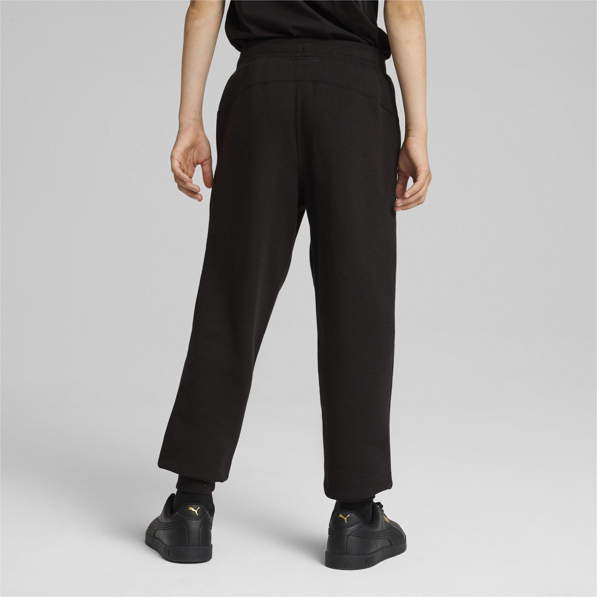 Puma Schwarz - Puma - Kids' Squad Closed Hem Fleece Joggers - 3