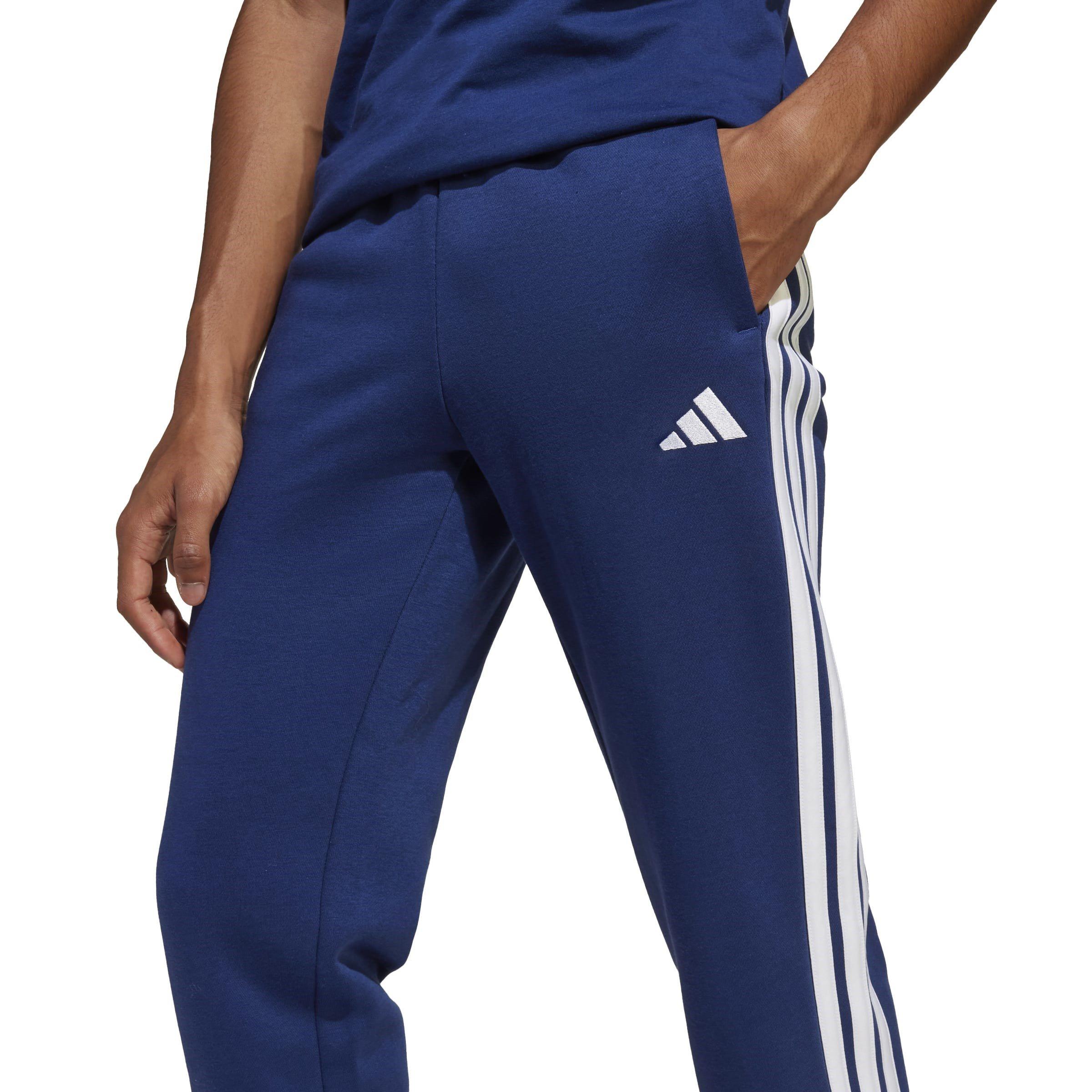 Navy/White - adidas - Essentials 3-Stripes Joggers Kids - 7