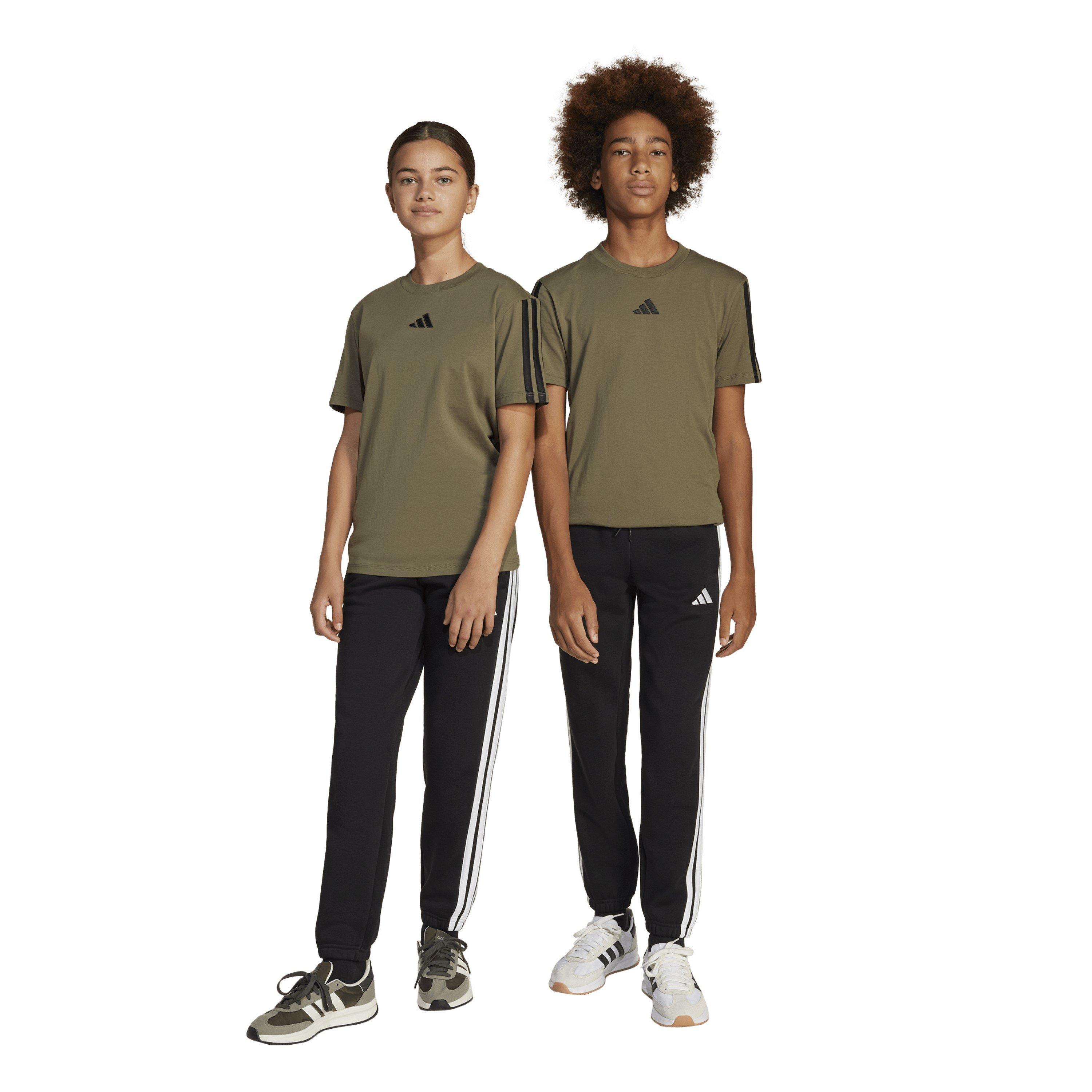 Schwarz/Weiß - adidas - adidas Essentials 3-Stripes Joggers Kids - 3