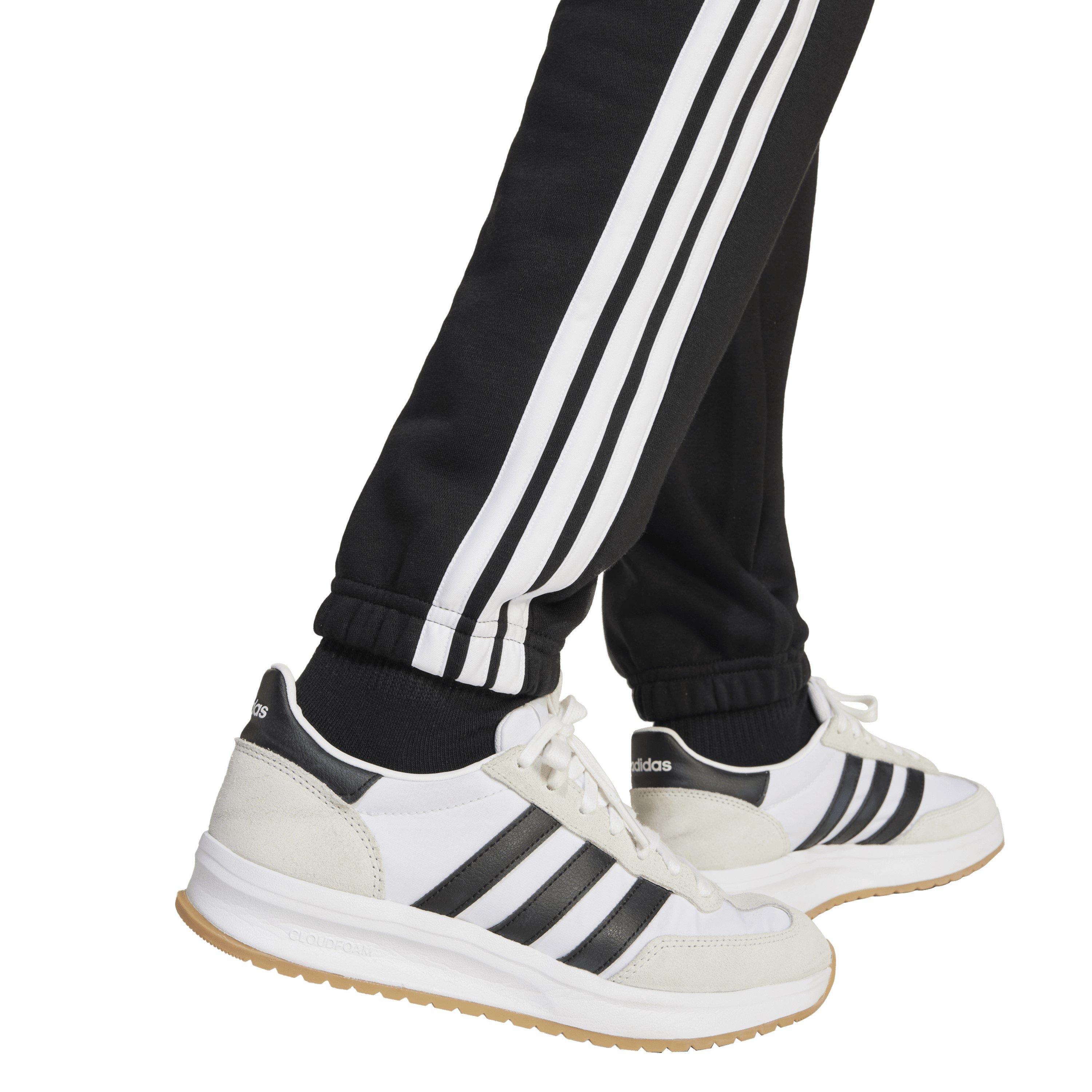 Schwarz/Weiß - adidas - adidas Essentials 3-Stripes Joggers Kids - 9