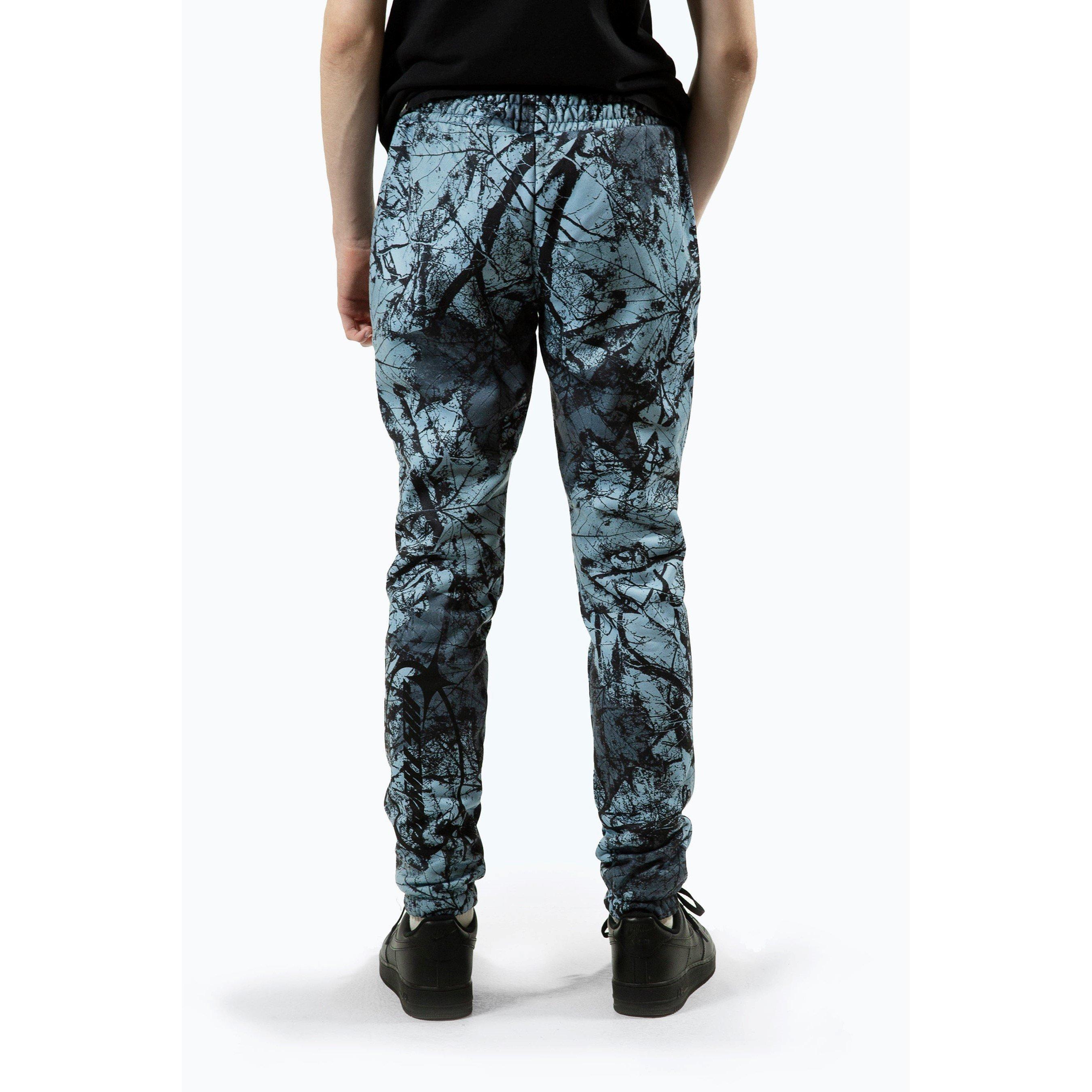 Multi - Hype - Y2K Blue Closed Hem Fleece Jogger - 2
