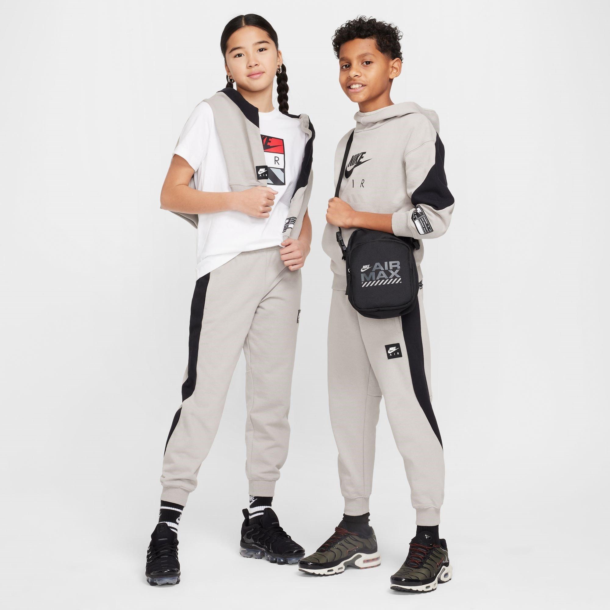 COLLEGE GREY/BL - Nike - B AIR FLC JOGGE Jn52 - 7