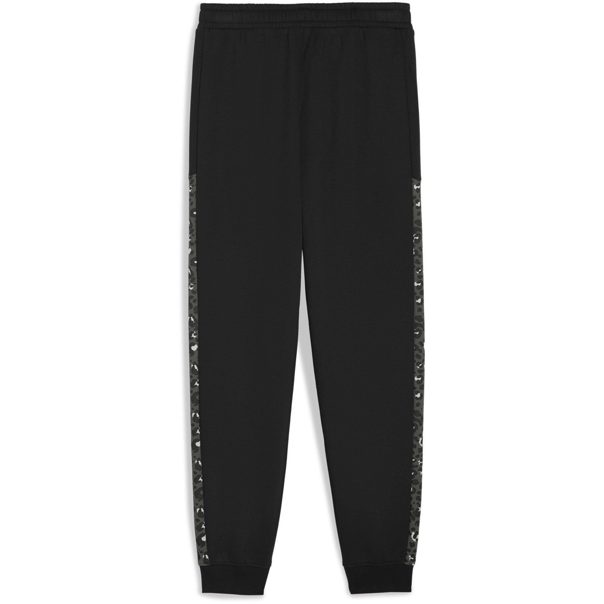Puma Black - Puma - Unisex Kids' Graphic Animal High-Waist Fleece Jogger - 2