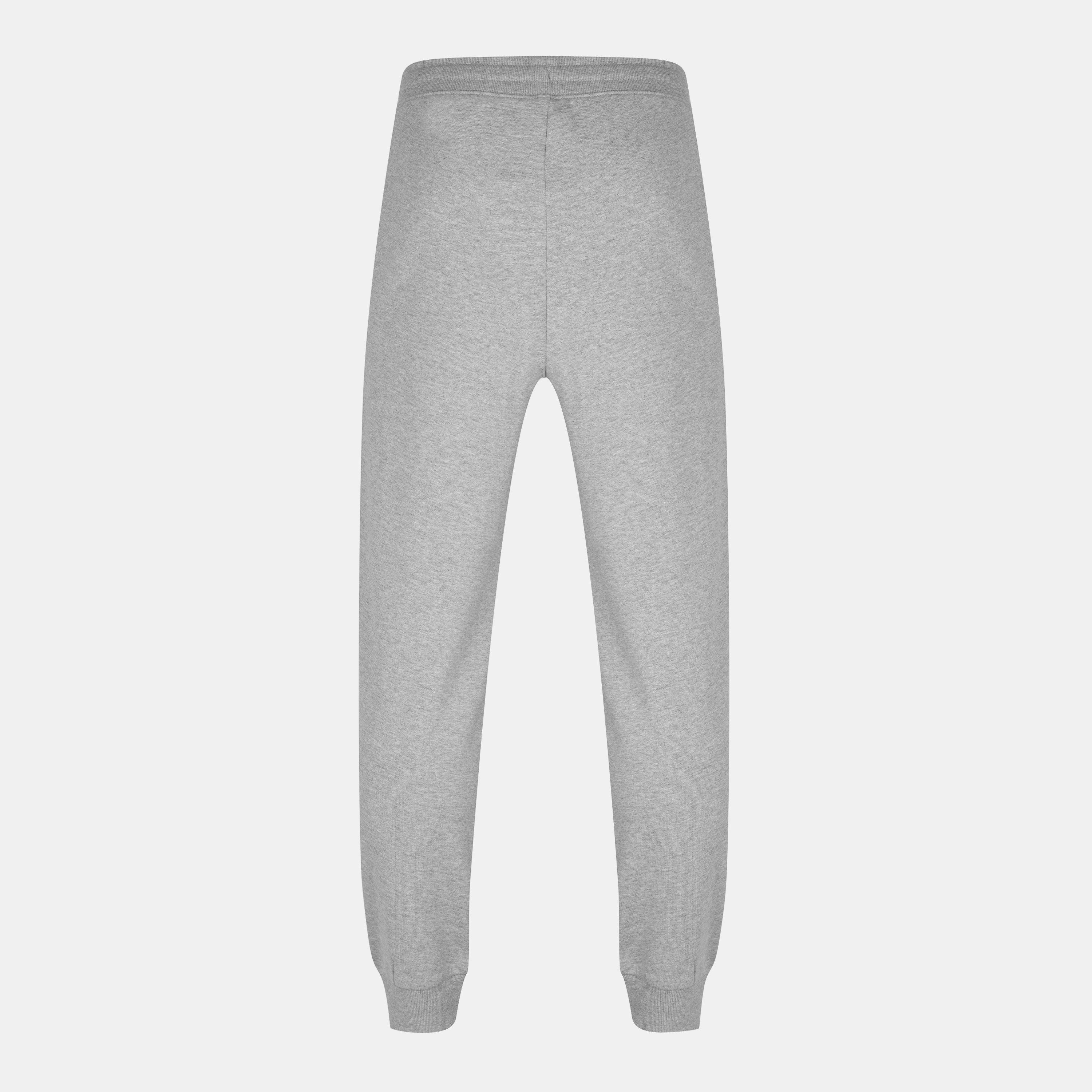Grey - Hugo - Logo-Print Cotton Track Pants - 2