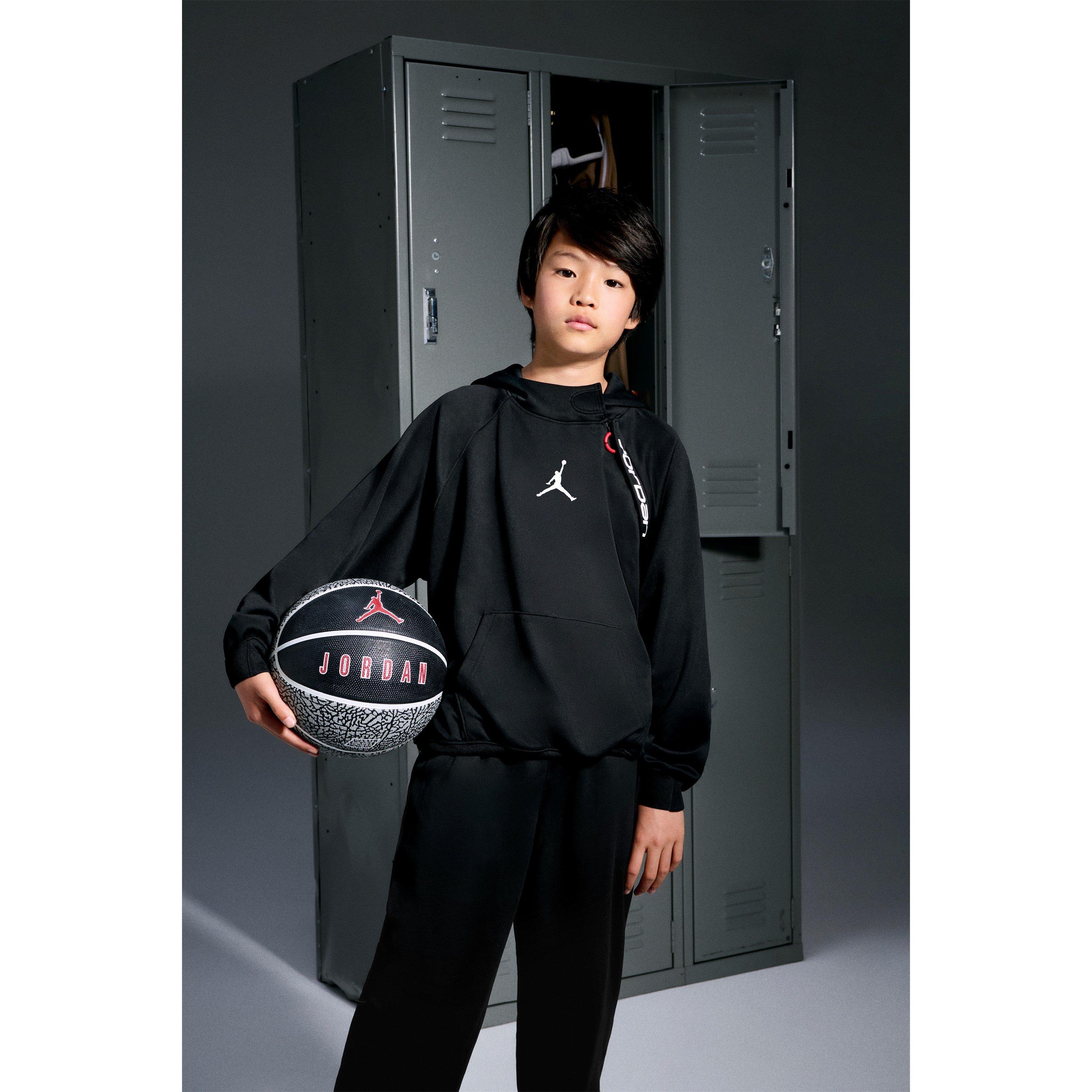 Preto - Air Jordan - Kids' Closed Hem Fleece Joggers - 2