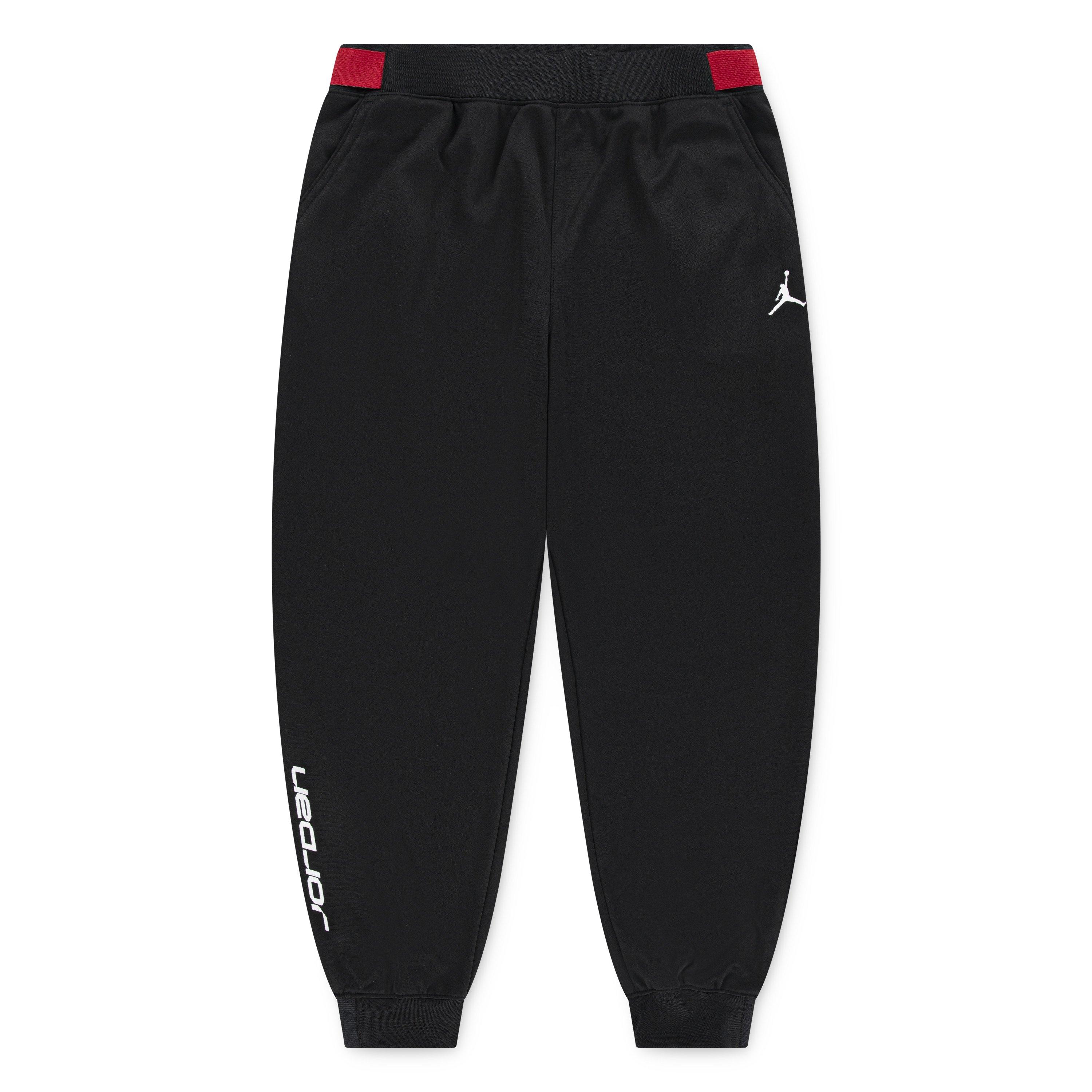 Preto - Air Jordan - Kids' Closed Hem Fleece Joggers - 3