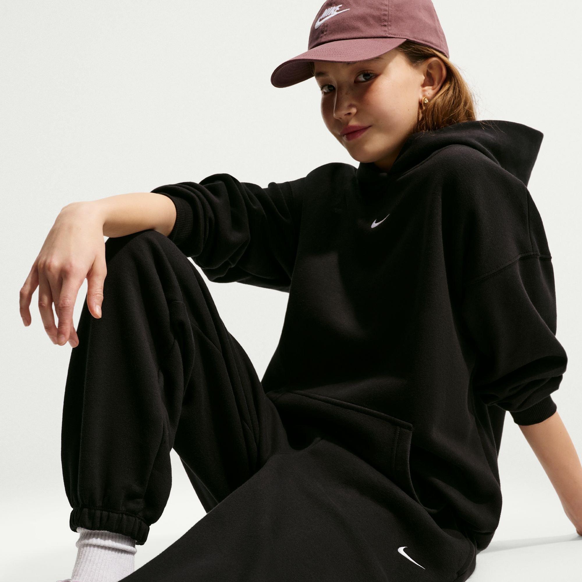 Zwart - Nike - Kids' Studio Fleece Joggers - 3