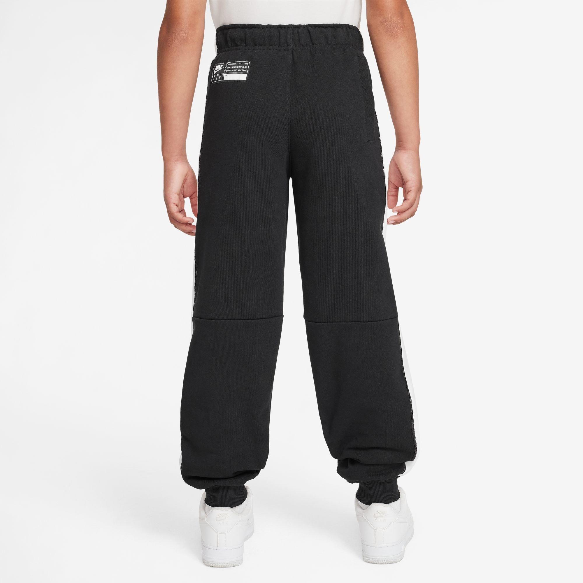 Black/White - Nike - Unisex Kids' Closed Hem Fleece Joggers - 2