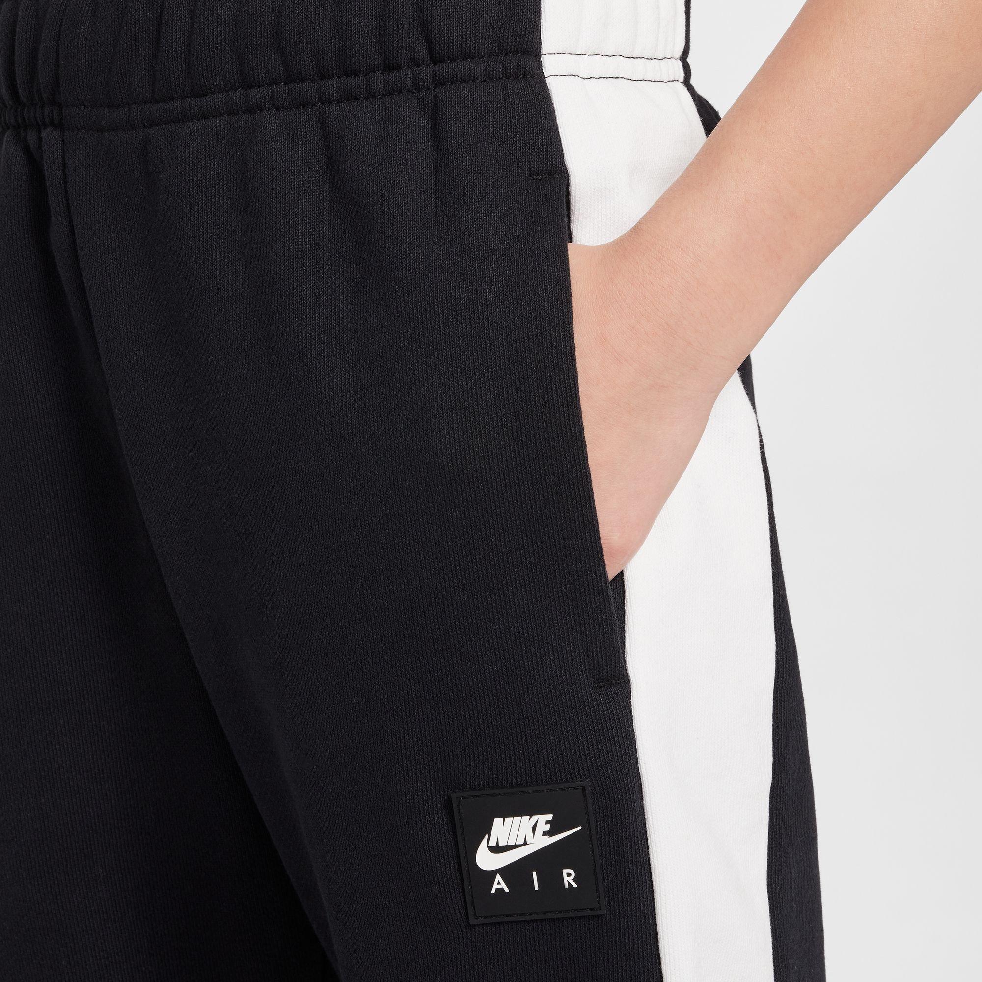 Black/White - Nike - Unisex Kids' Closed Hem Fleece Joggers - 6
