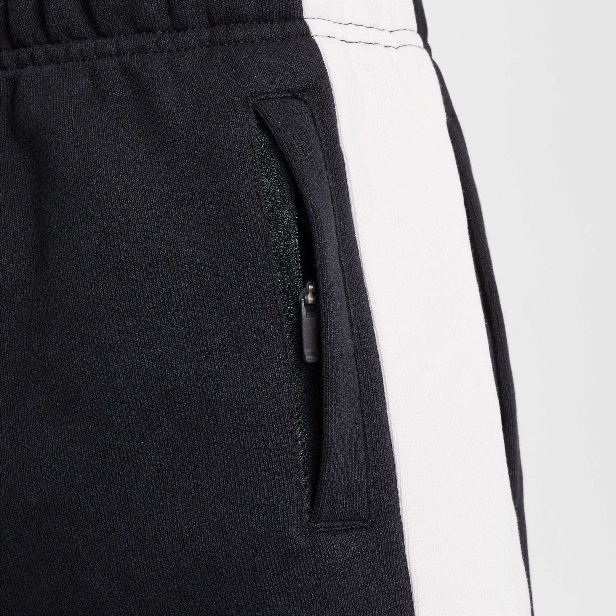 Black/White - Nike - Unisex Kids' Closed Hem Fleece Joggers - 9