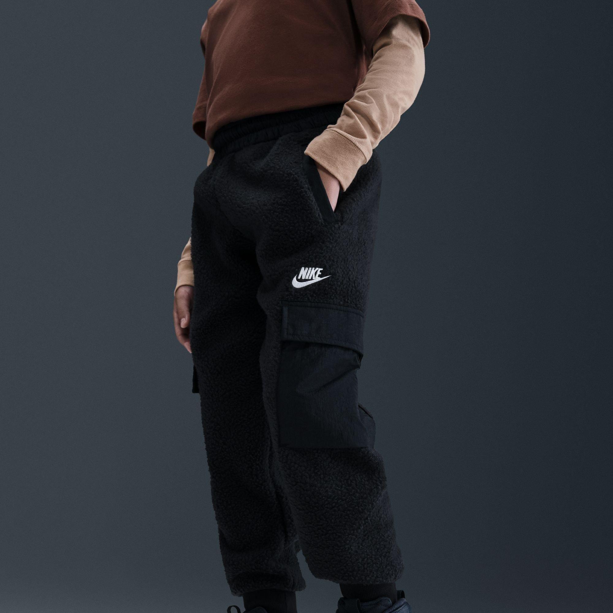 Zwart/Zwart/Wit - Nike - Nike K Nsw Clb Flc C Jn99 - 11