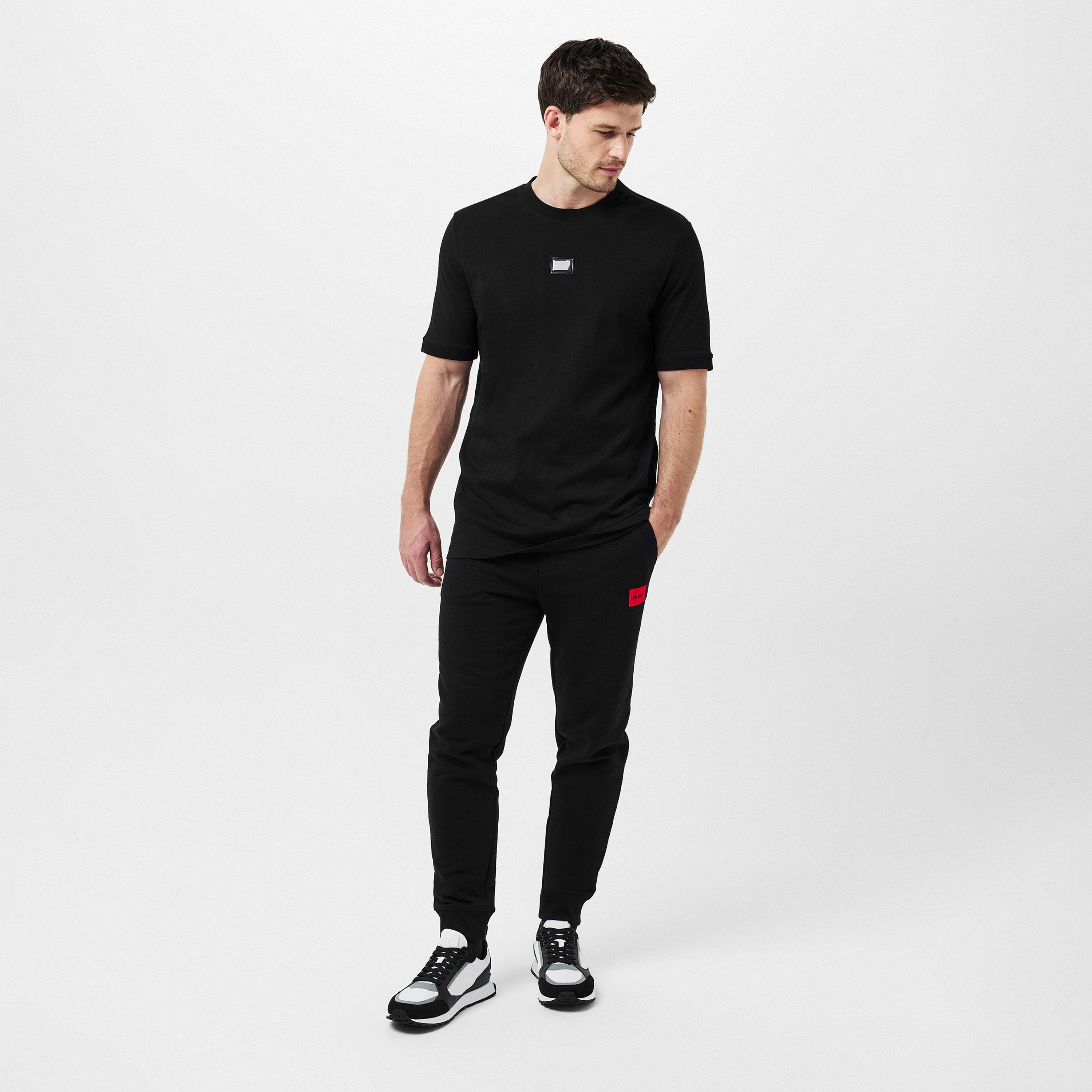 Black 001 - Hugo - Doak Closed Hem Jogging Bottoms - 6