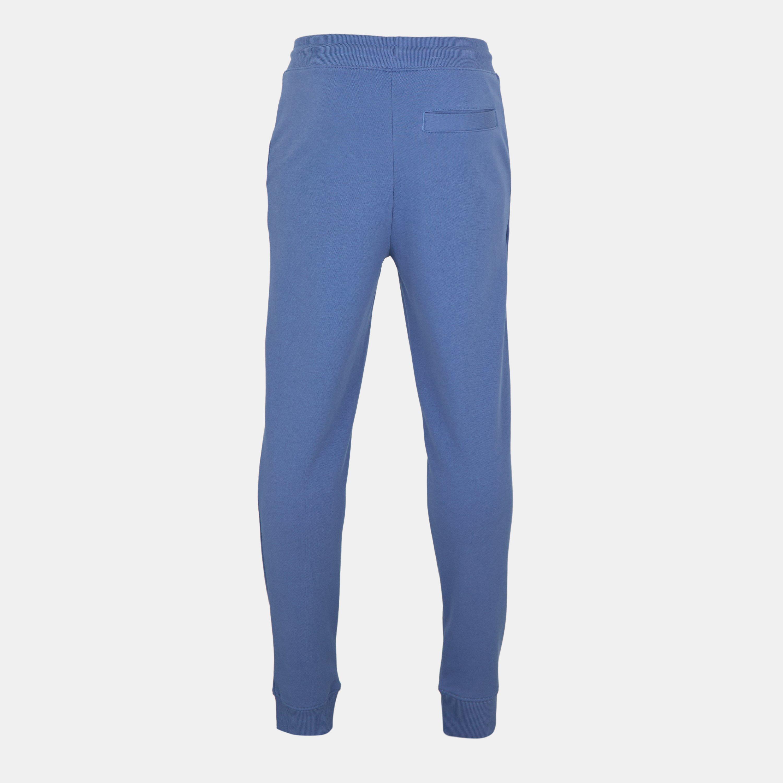 Open Blue - Hugo - Mens HUGO Doak Closed Hem Jogging Bottoms with Logo Detail - 2