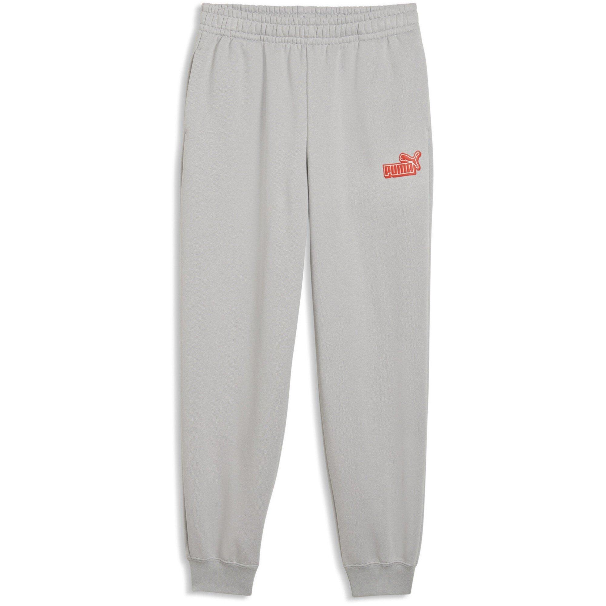 Cinzento - Puma - Puma Lab Logo Pant Jn64 - 1