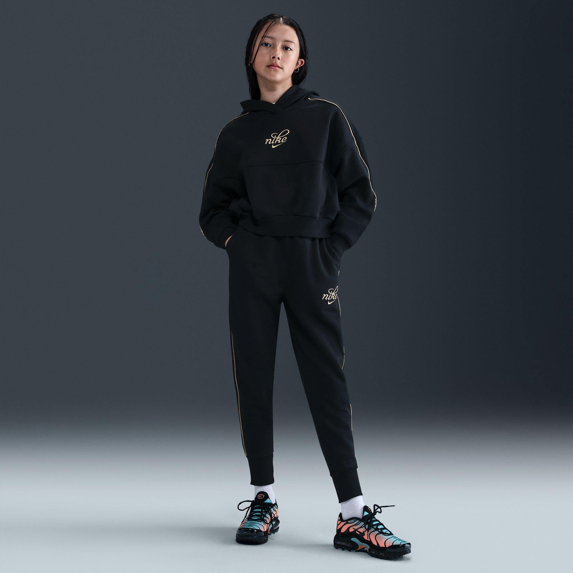 Negro/Metálico - Nike - Nike G Nsw Clb Flc O Jn99 - 7