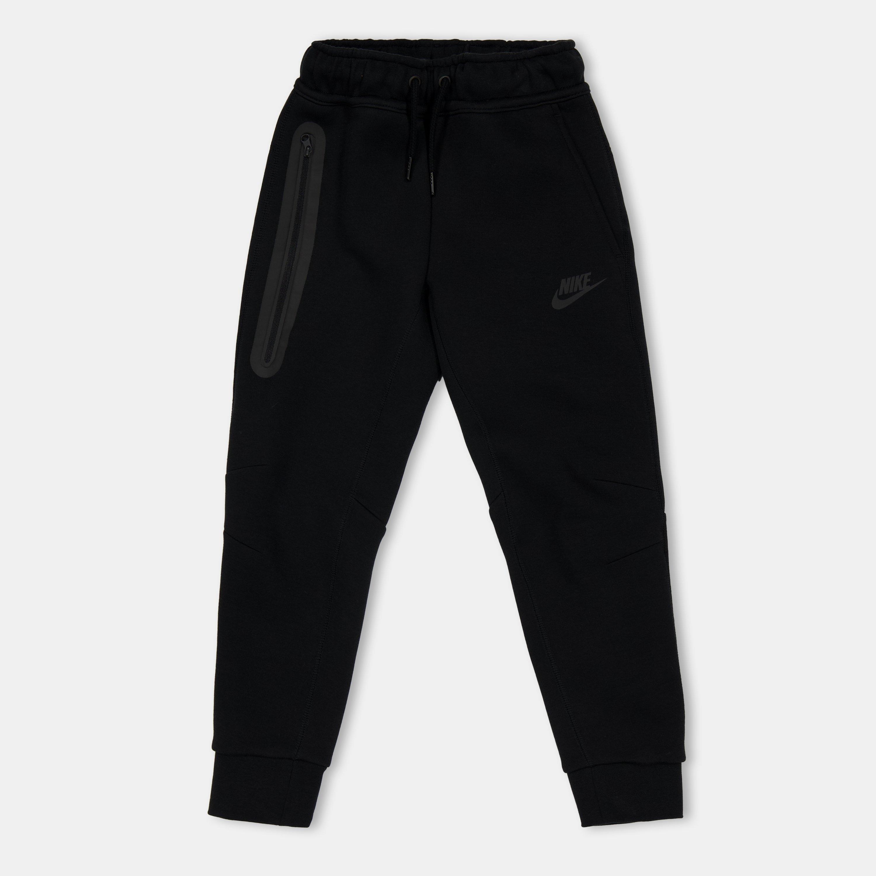 Nero - Nike - Sportswear Tech Fleece Big Kids' Pants - 1
