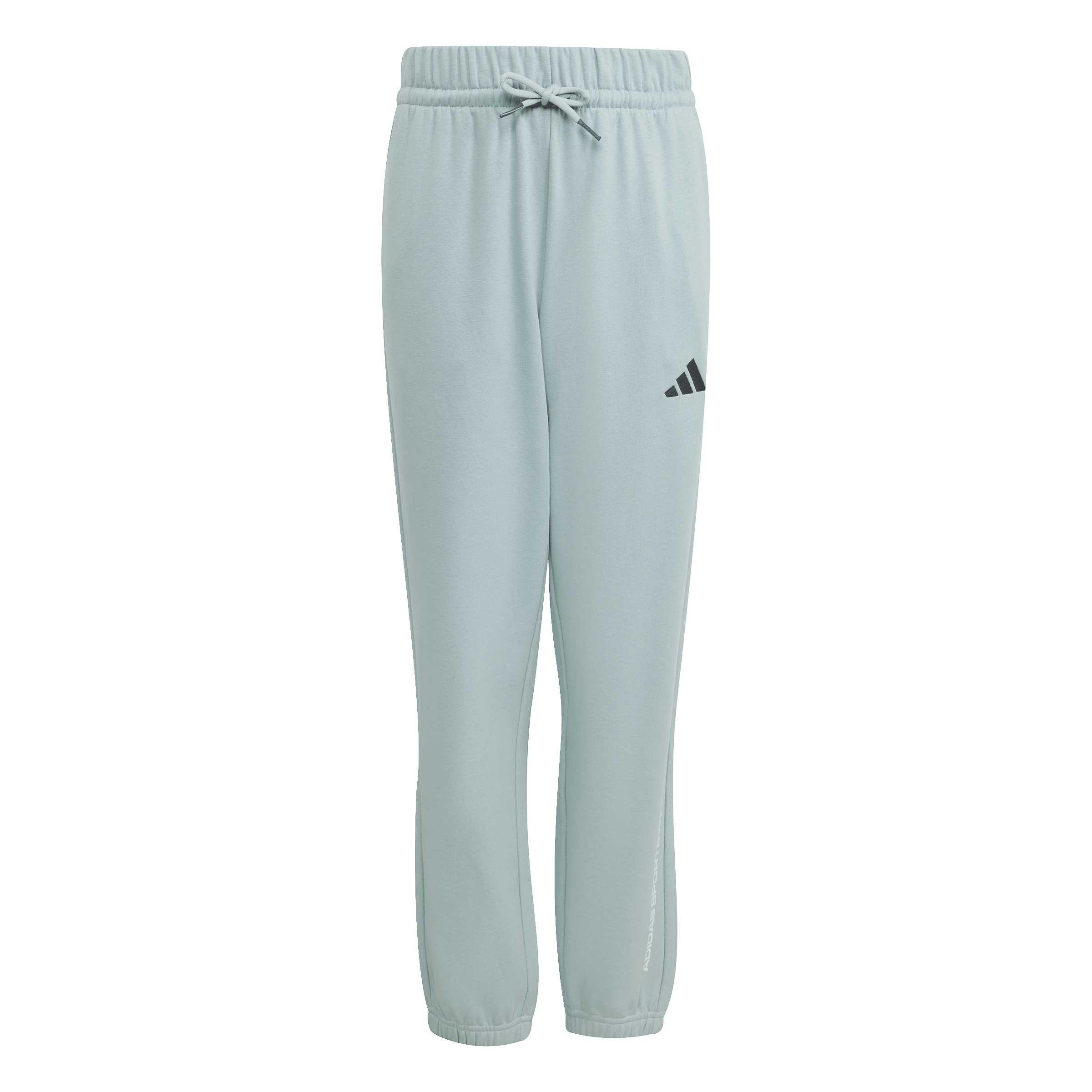 Adidas Boys Kids' Fleece Joggers - Tactile Green - 9-10 Years