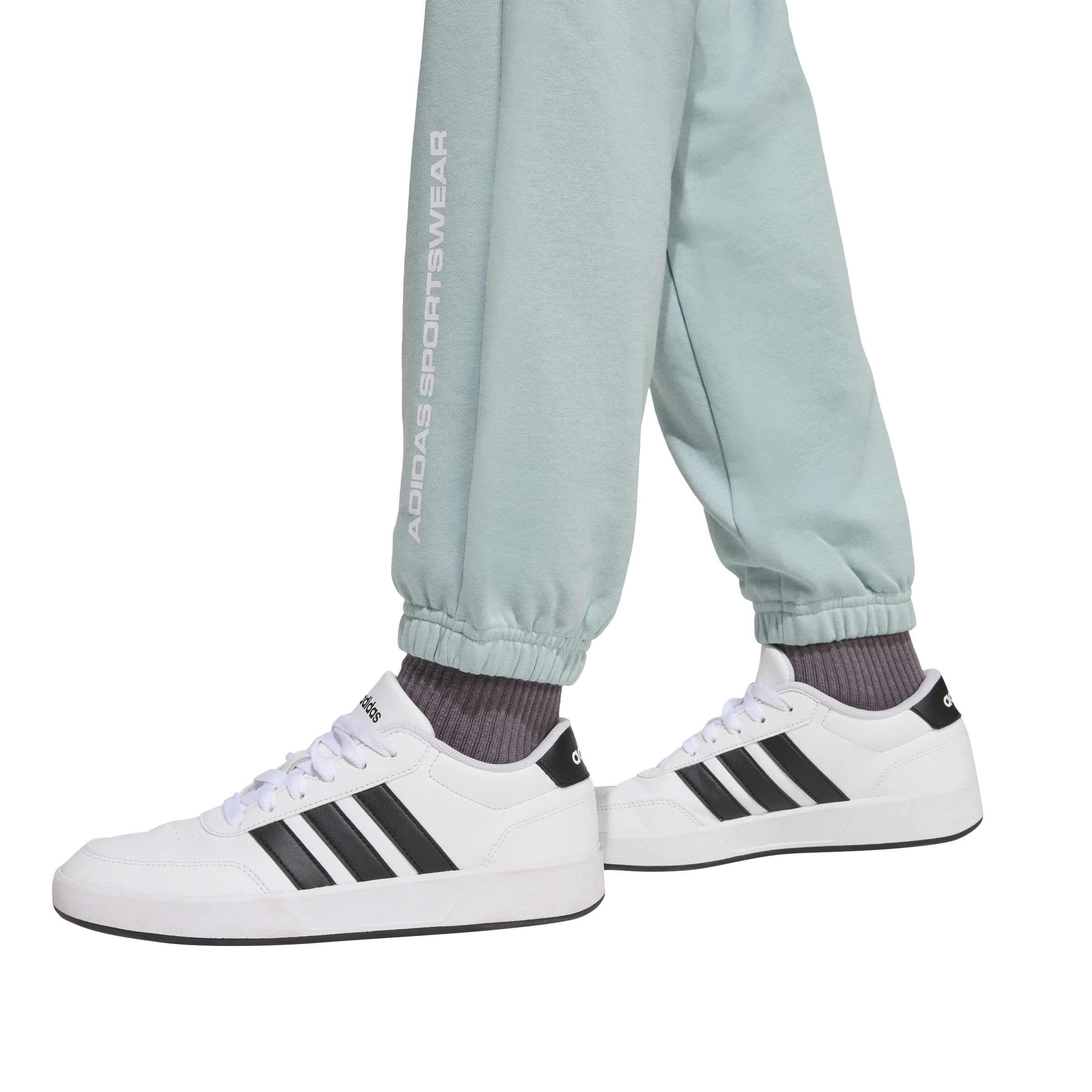 Tactile Green - adidas - Kids' Fleece Joggers - 4