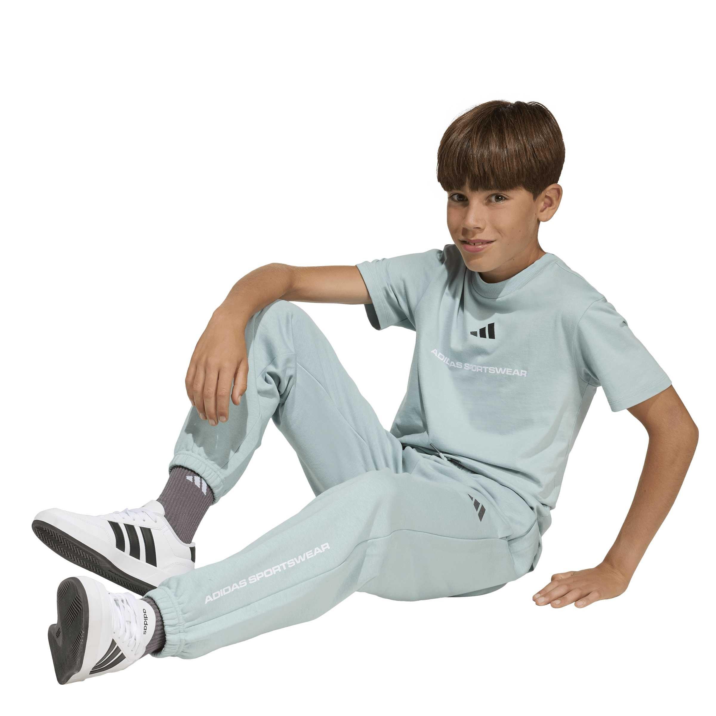 Tactile Green - adidas - Kids' Fleece Joggers - 6