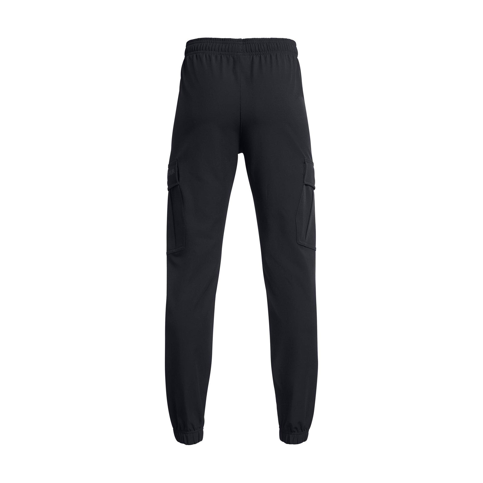 Black - Under Armour - UA Wvn Cargo Joggers Jn64 - 2