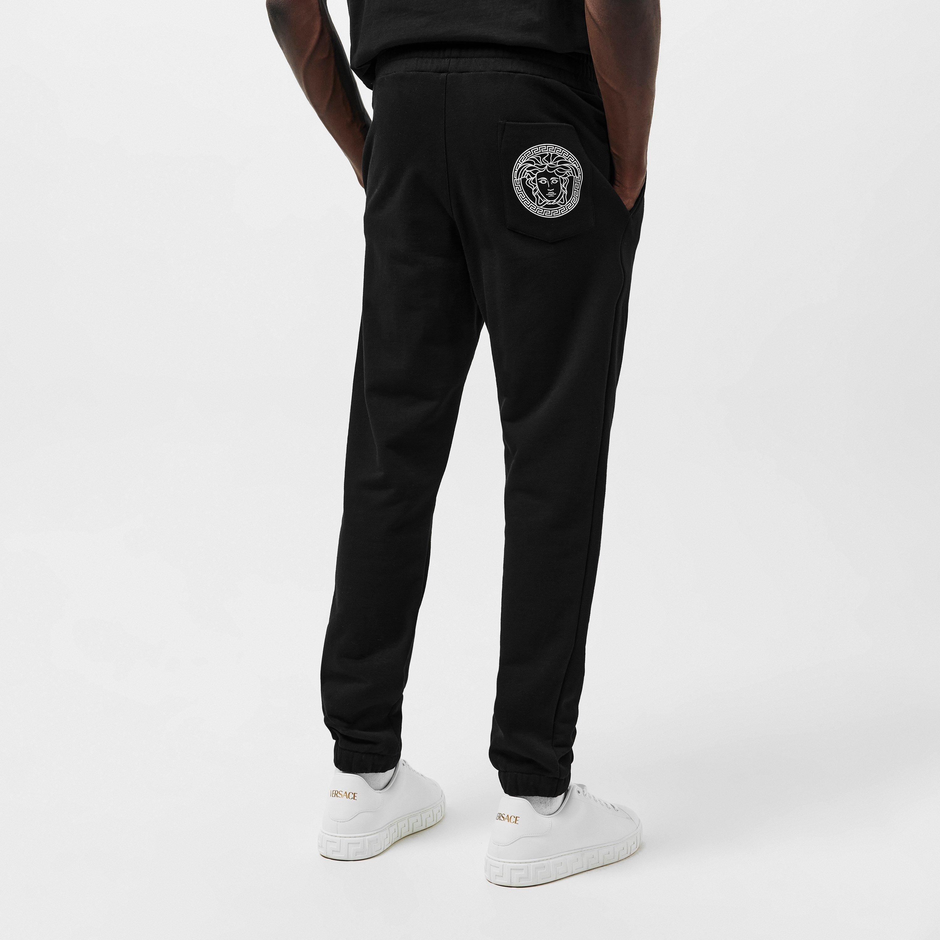 Black-White - Versace - Jogging Bottoms Juniors - 4