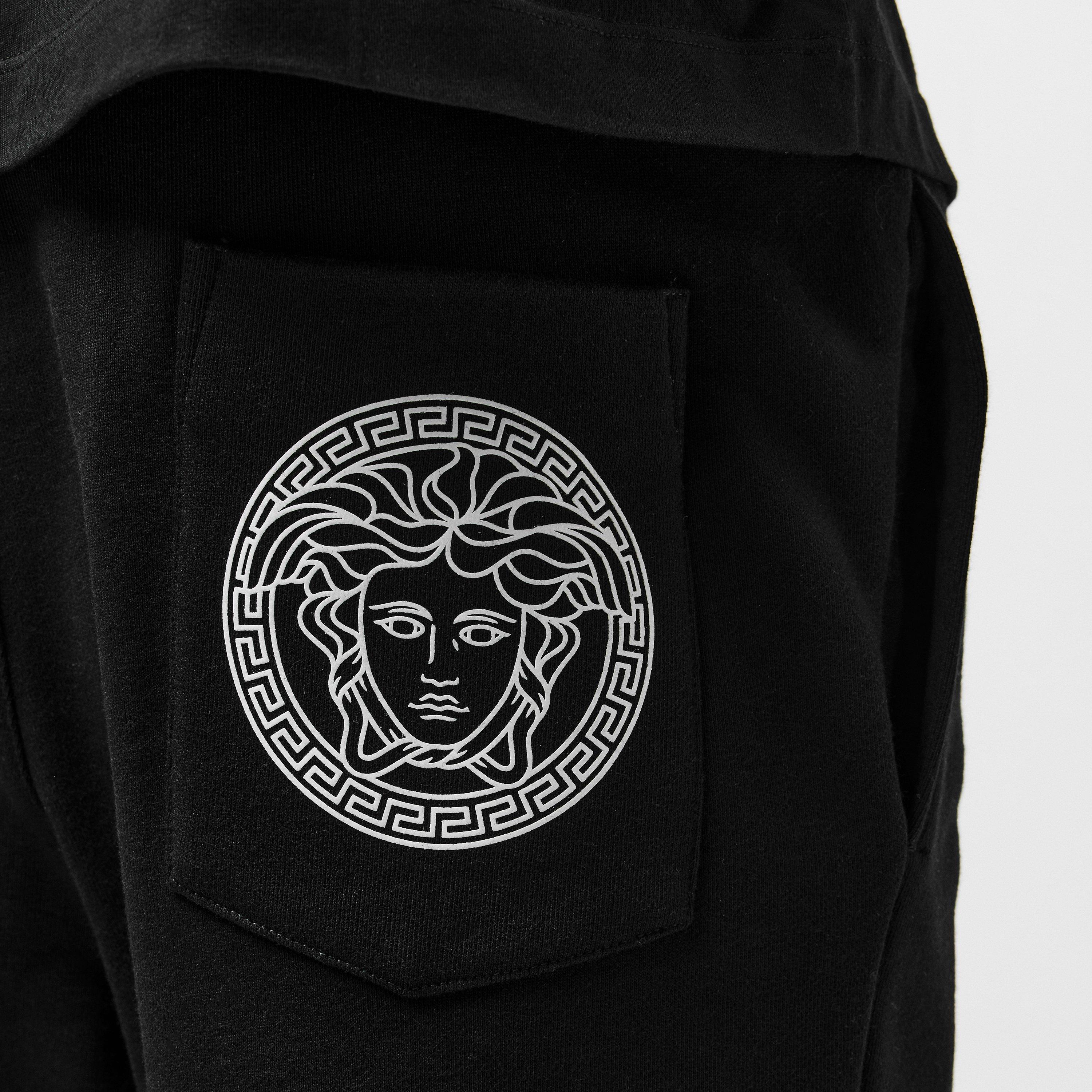 Black-White - Versace - Jogging Bottoms Juniors - 5