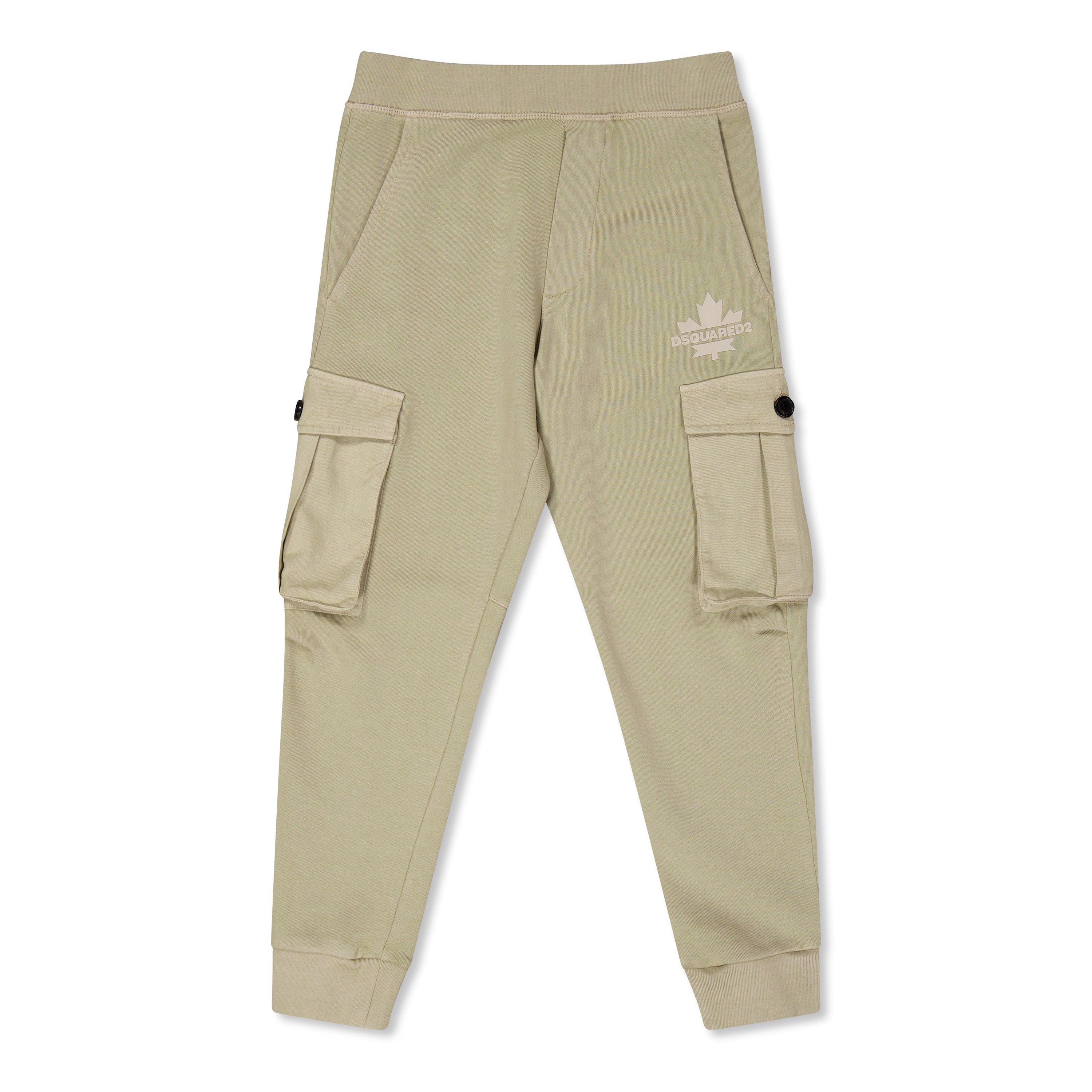 Sand DQ717 - DSquared2 - Cargo Track Trousers - 1