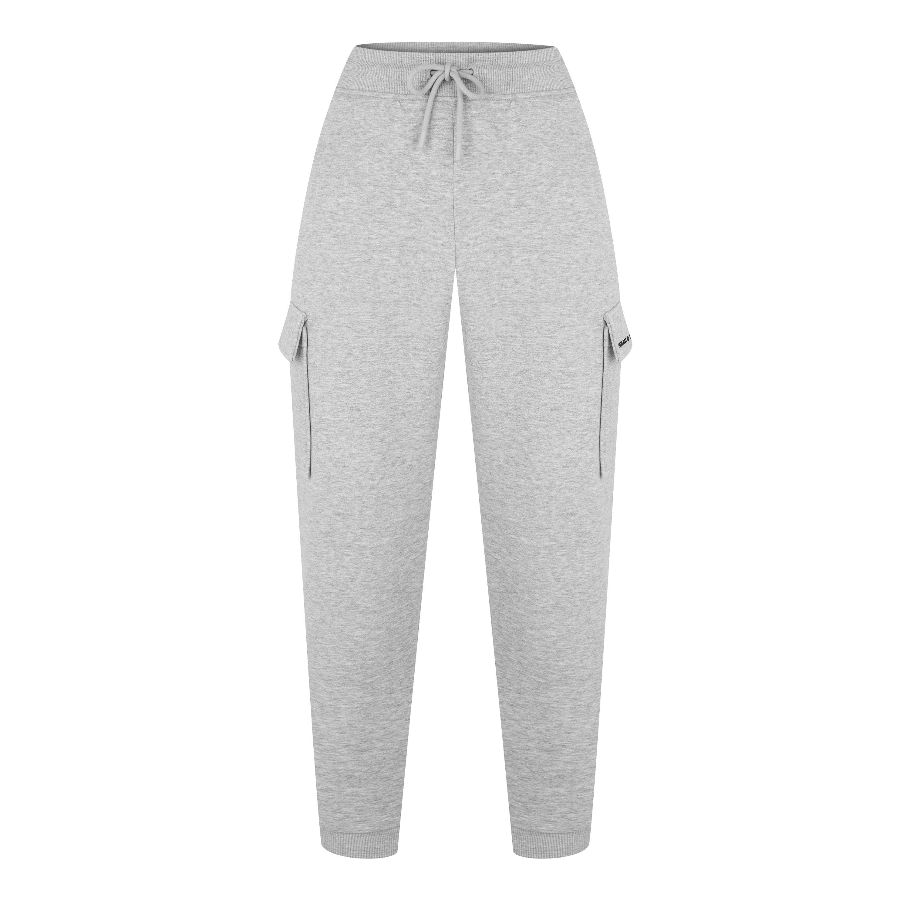 Gris jaspeado - Everlast - Adults Boxing Club Closed Hem Fleece Joggers - 5