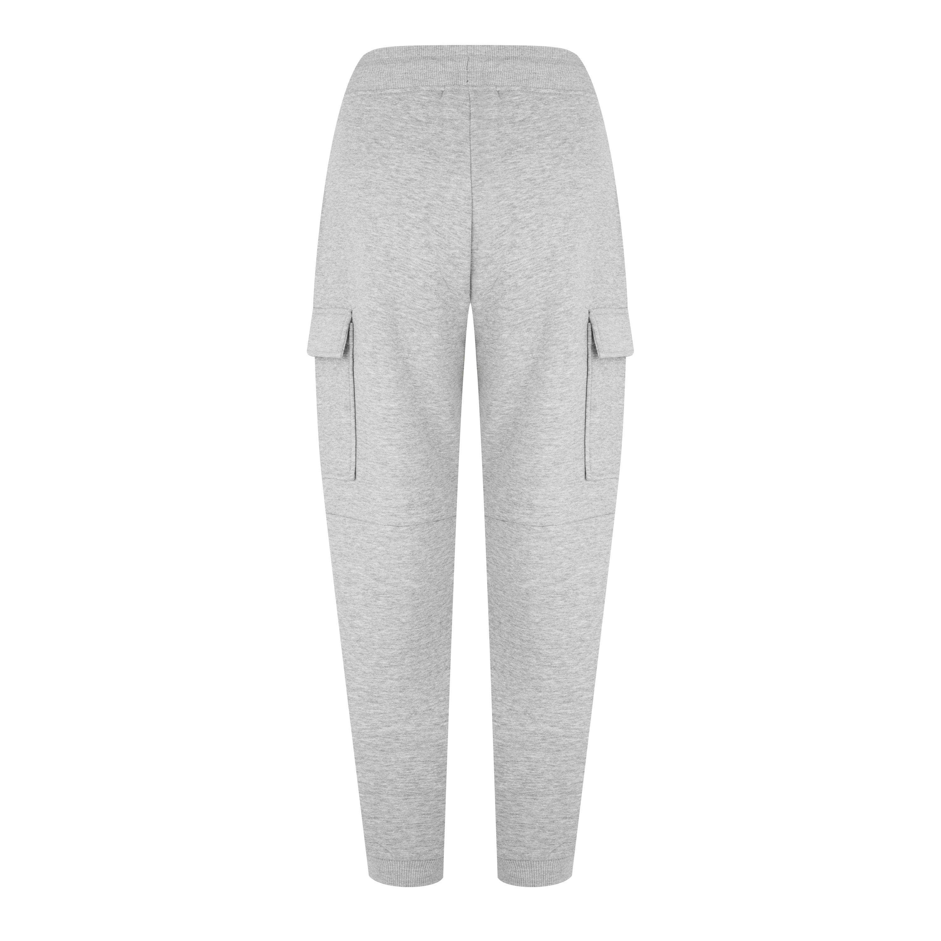 Gris jaspeado - Everlast - Adults Boxing Club Closed Hem Fleece Joggers - 6