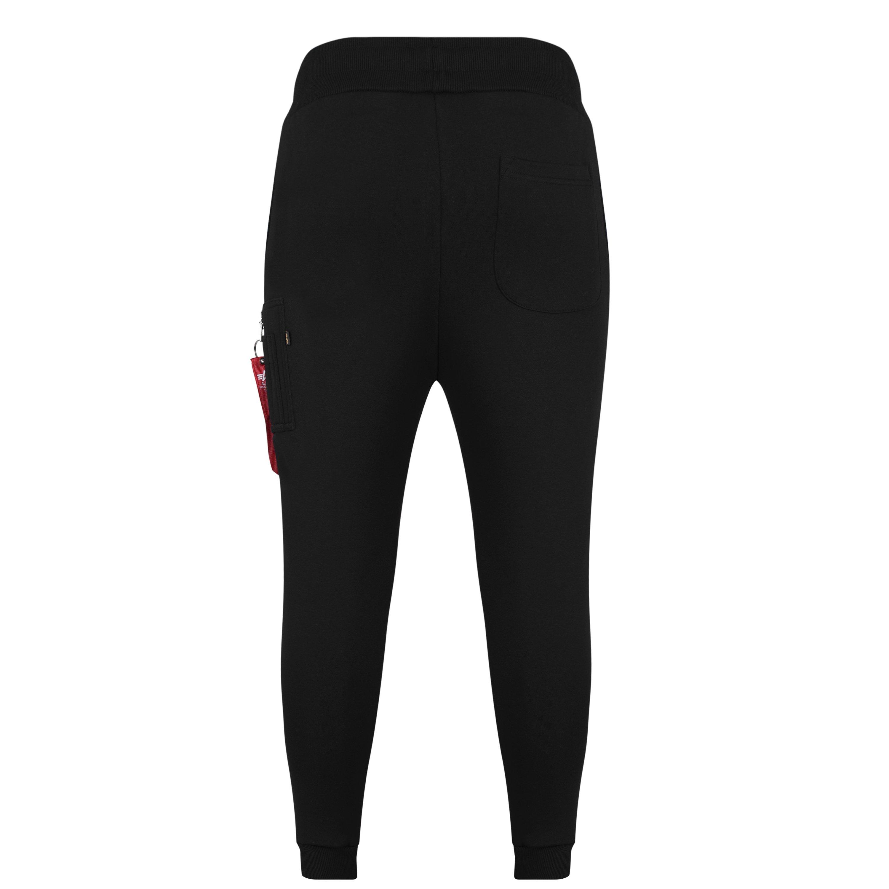 Black 03 - Alpha Industries - NASA Cargo Sweat Jogger - 2